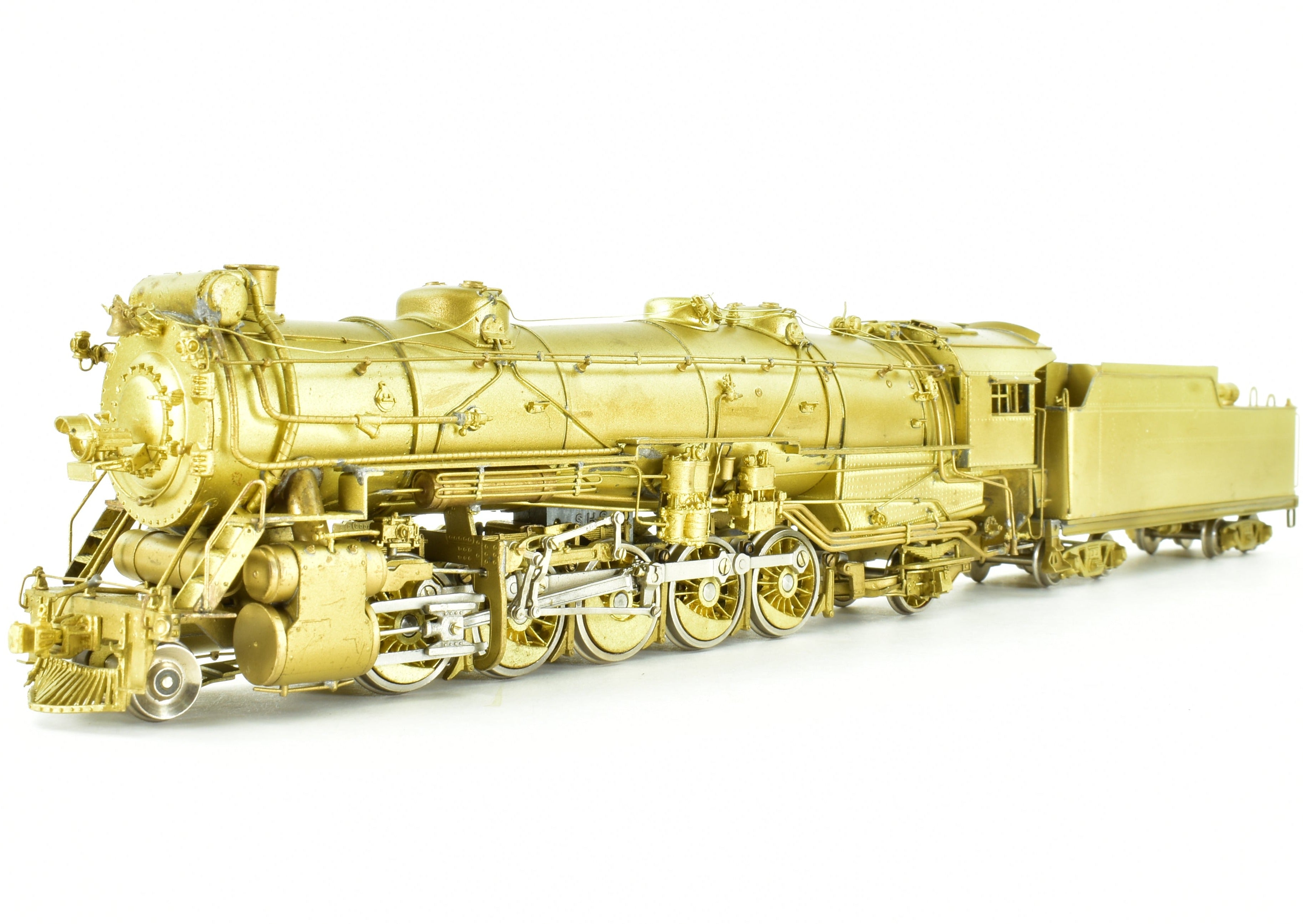 HO Scale Brass Key Imports C&S - Colorado & Southern 2-10-2 Santa Fe Model Train
