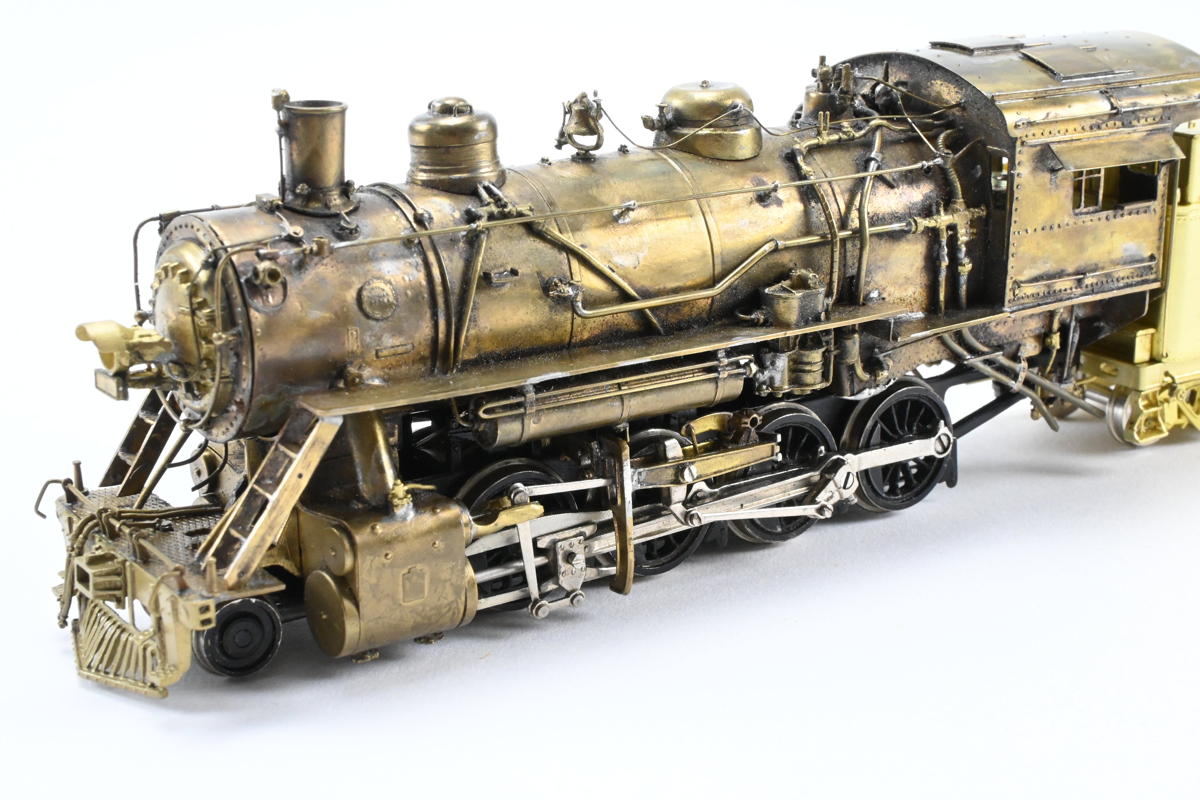 HO Scale Brass Custom Model Train - Joe G. Collias Scratch - Built Missouri Pacific 2 - 8 - 0 No. 1034, Also Applicable for SLSF - Frisco or NOT&M - New Orleans, Texas, & Mexico