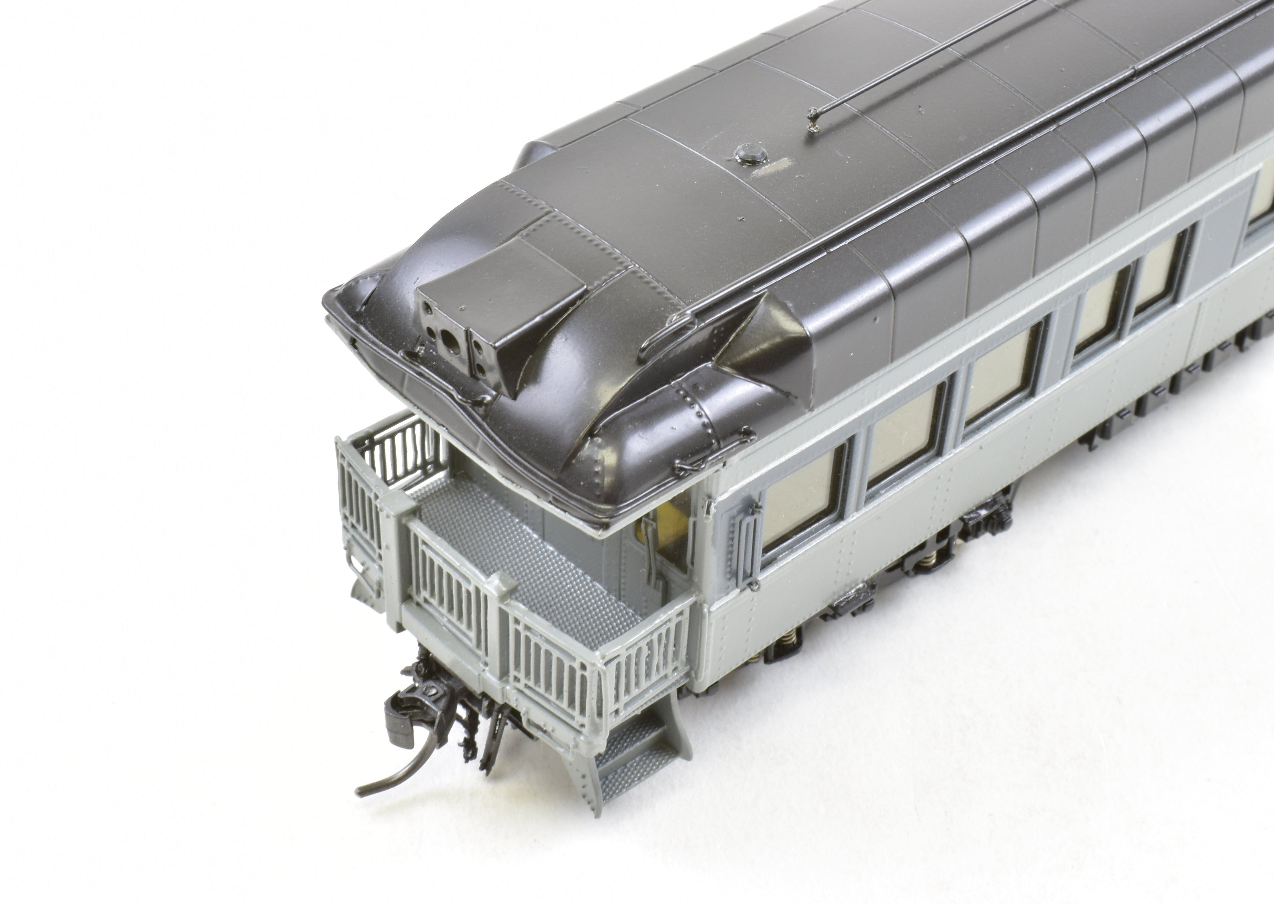 HO Brass Precision Scale Co. SP Southern Pacific Business Official Car in Two-Tone Grey