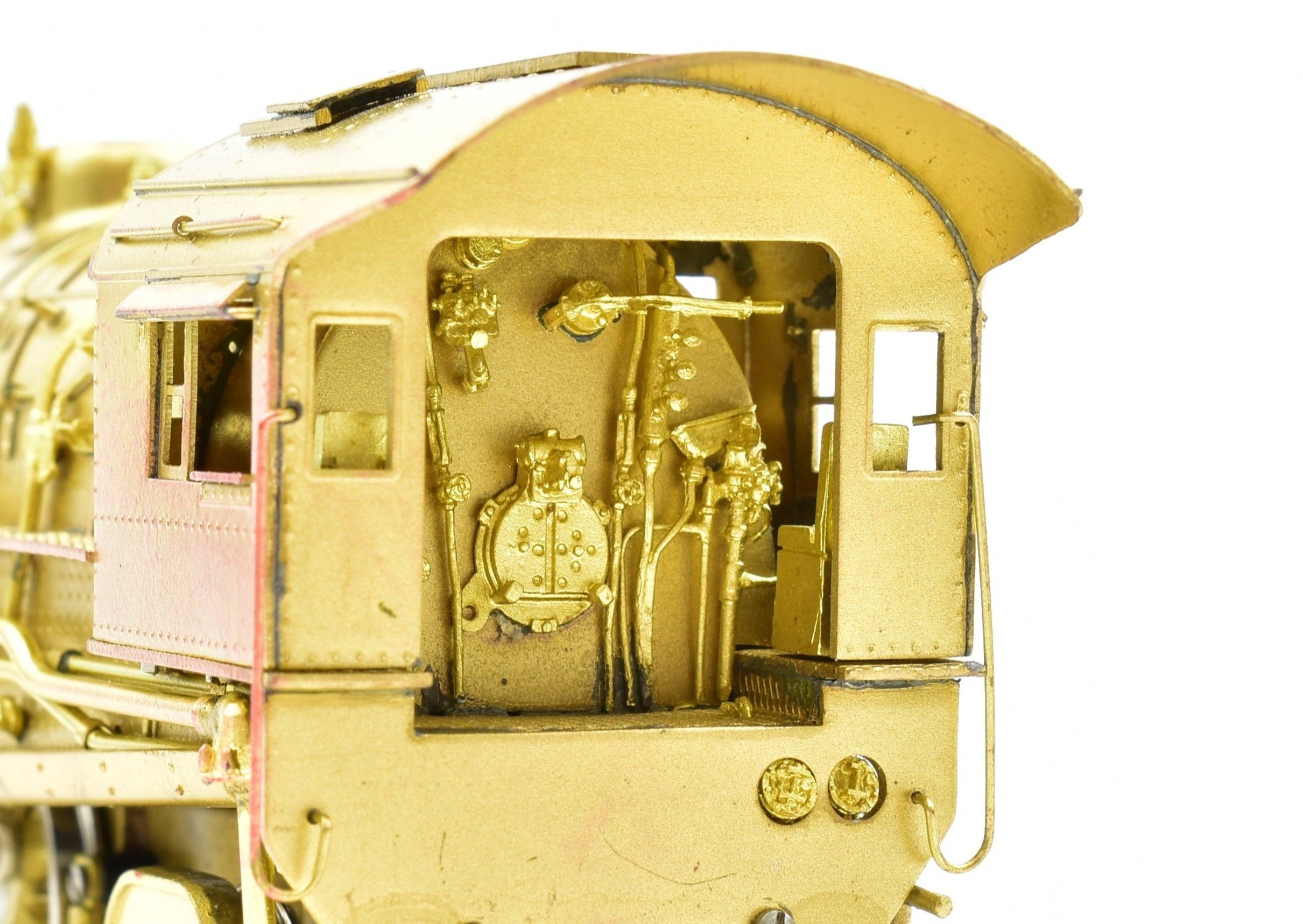 HO Scale Brass Key Imports Model of Nashville Chattanooga & St. Louis #650 2-8-2 Mikado Steam Locomotive