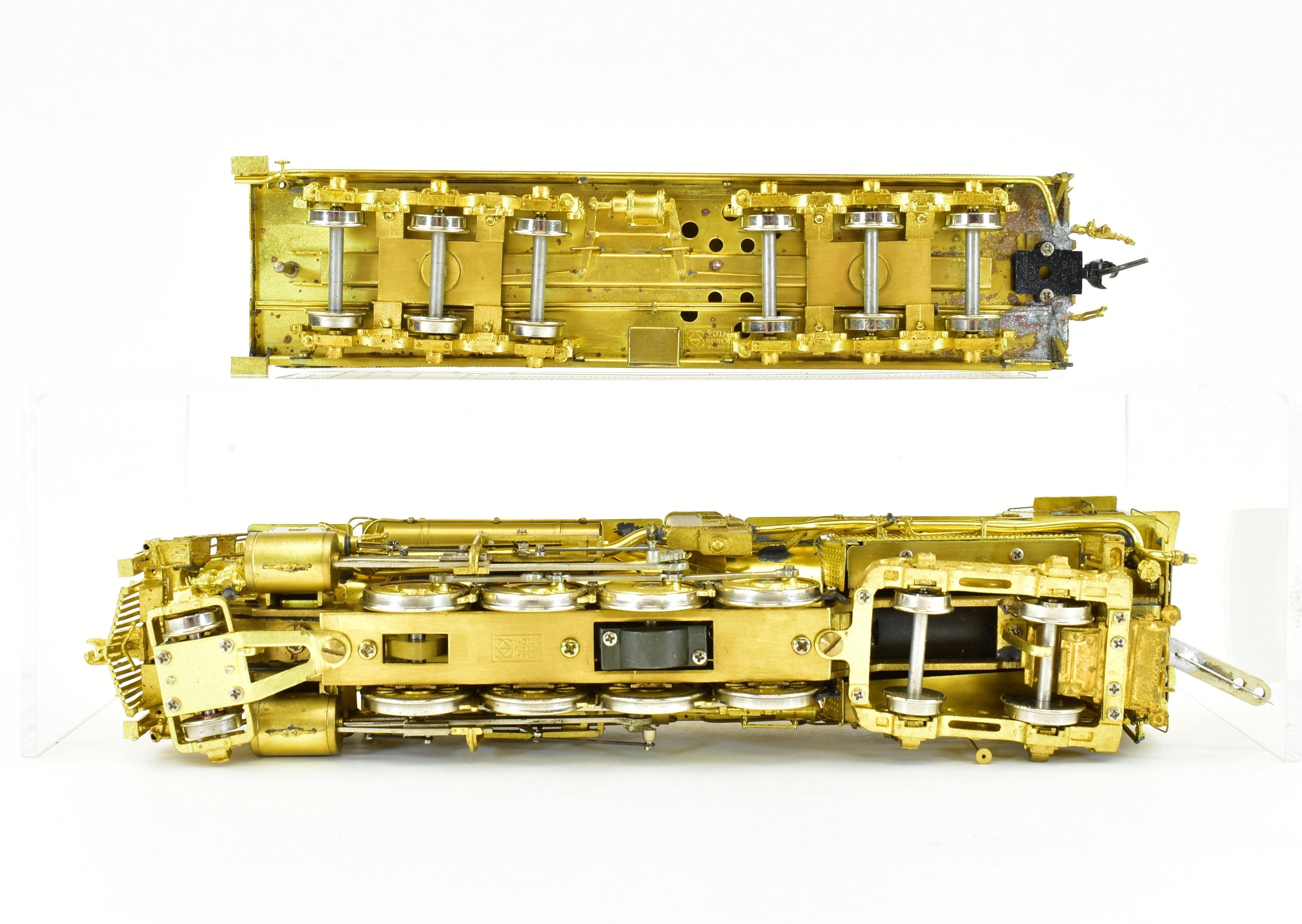 HO Scale Brass Model Train by Overland Models, Inc. - International-Great Northern/Missouri Pacific 2-8-4 Locomotive