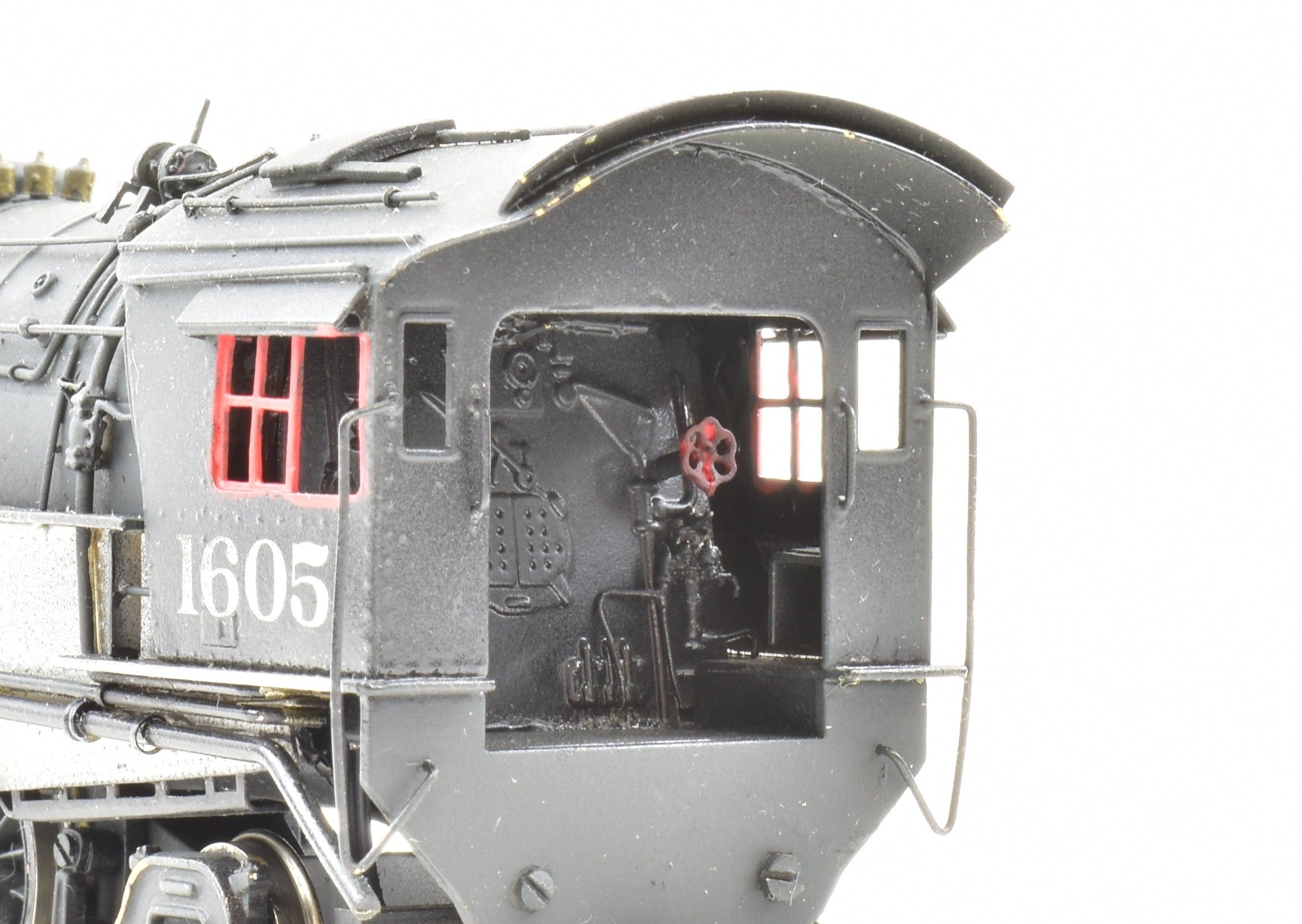 HO Scale Custom Painted DCC & Sound Brass Key Imports Model of Denver & Rio Grande Western M - 75 4 - 8 - 2 Mountain Locomotive