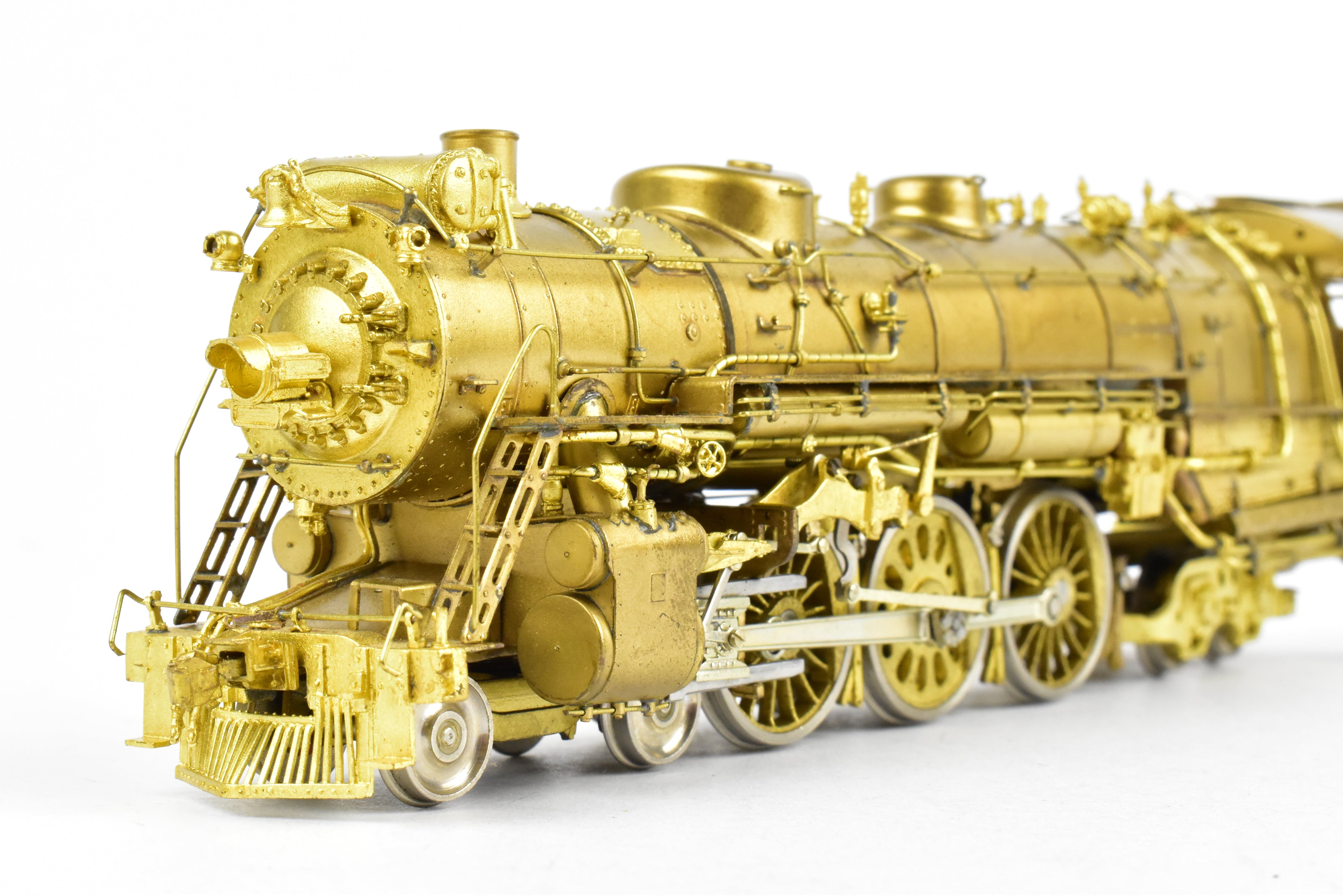 High - Quality HO Scale Brass Model Train - Sunset Models CB&Q - Burlington Route S - 4 Class 4 - 6 - 4 Hudson Locomotive