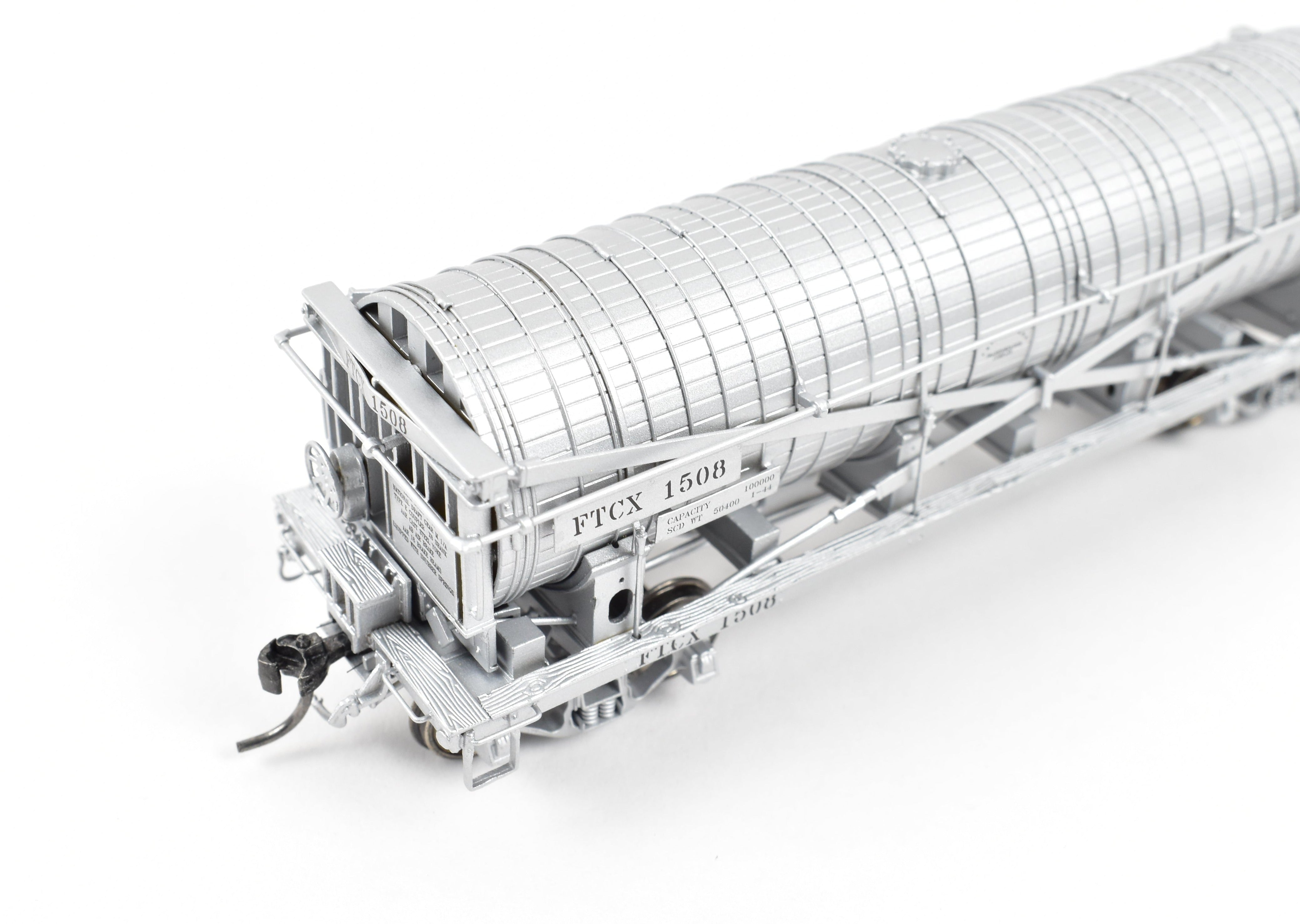 HO Scale New Brass Model Train - North Bank Line Various Roads FTCX 1508 Fleishman's Vinegar Car, a High - Quality Collectible