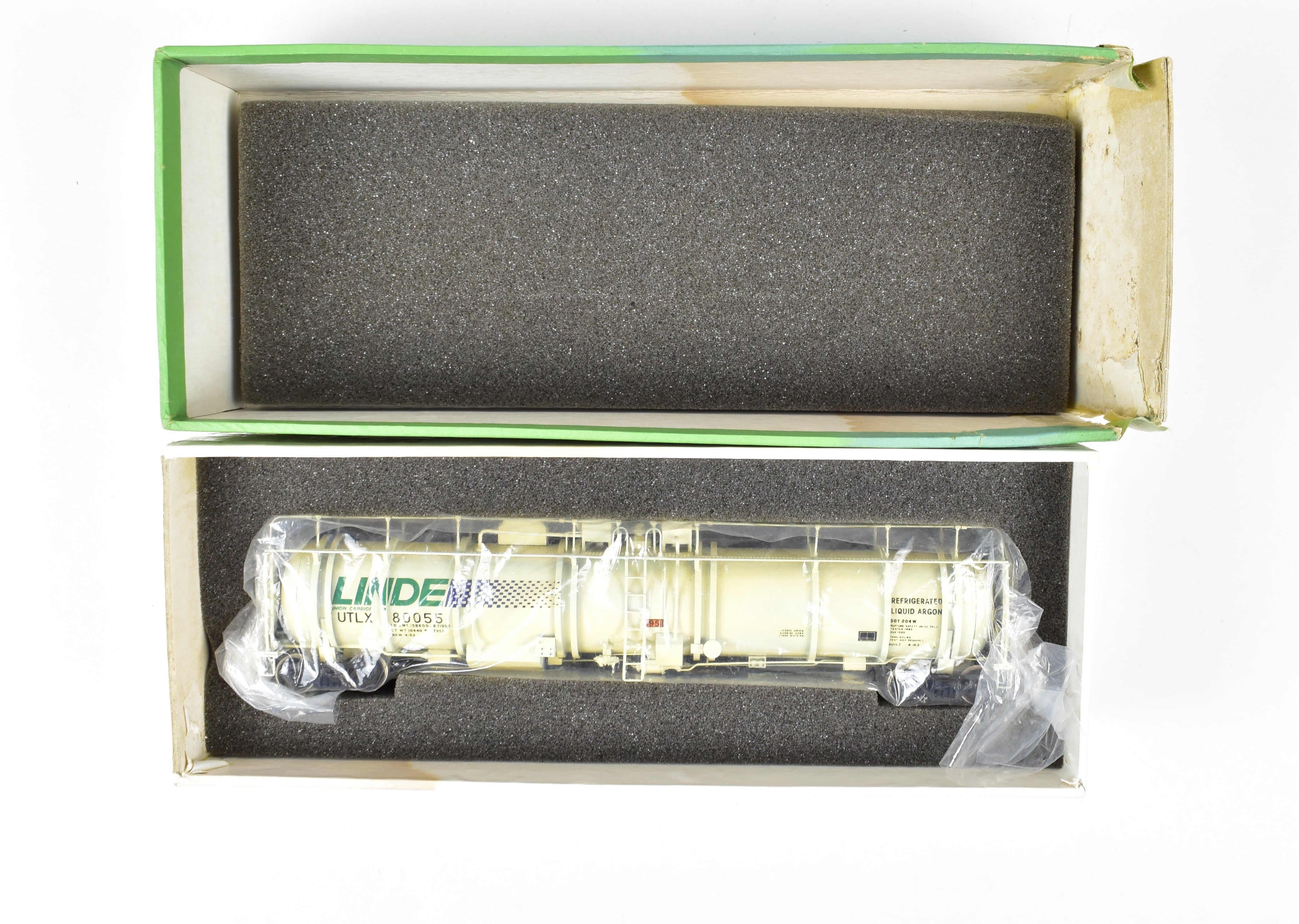 HO Brass OMI by Overland Models: Custom Painted Liquid Argon Tank #80055