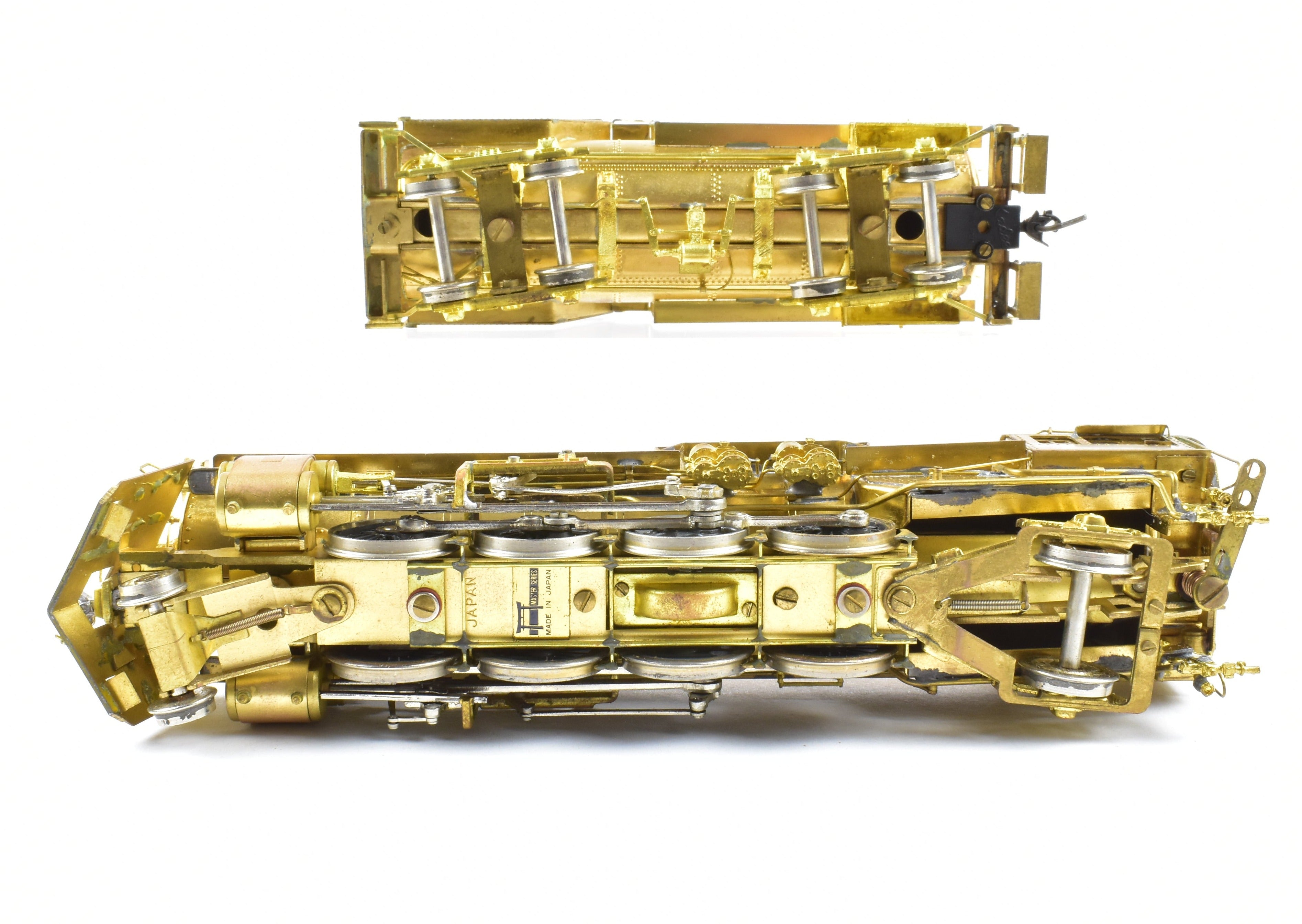 HO Scale Brass Balboa Union Pacific MK - 6 2 - 8 - 2 Mikado Steam Locomotive Snow Plow Pilot Model