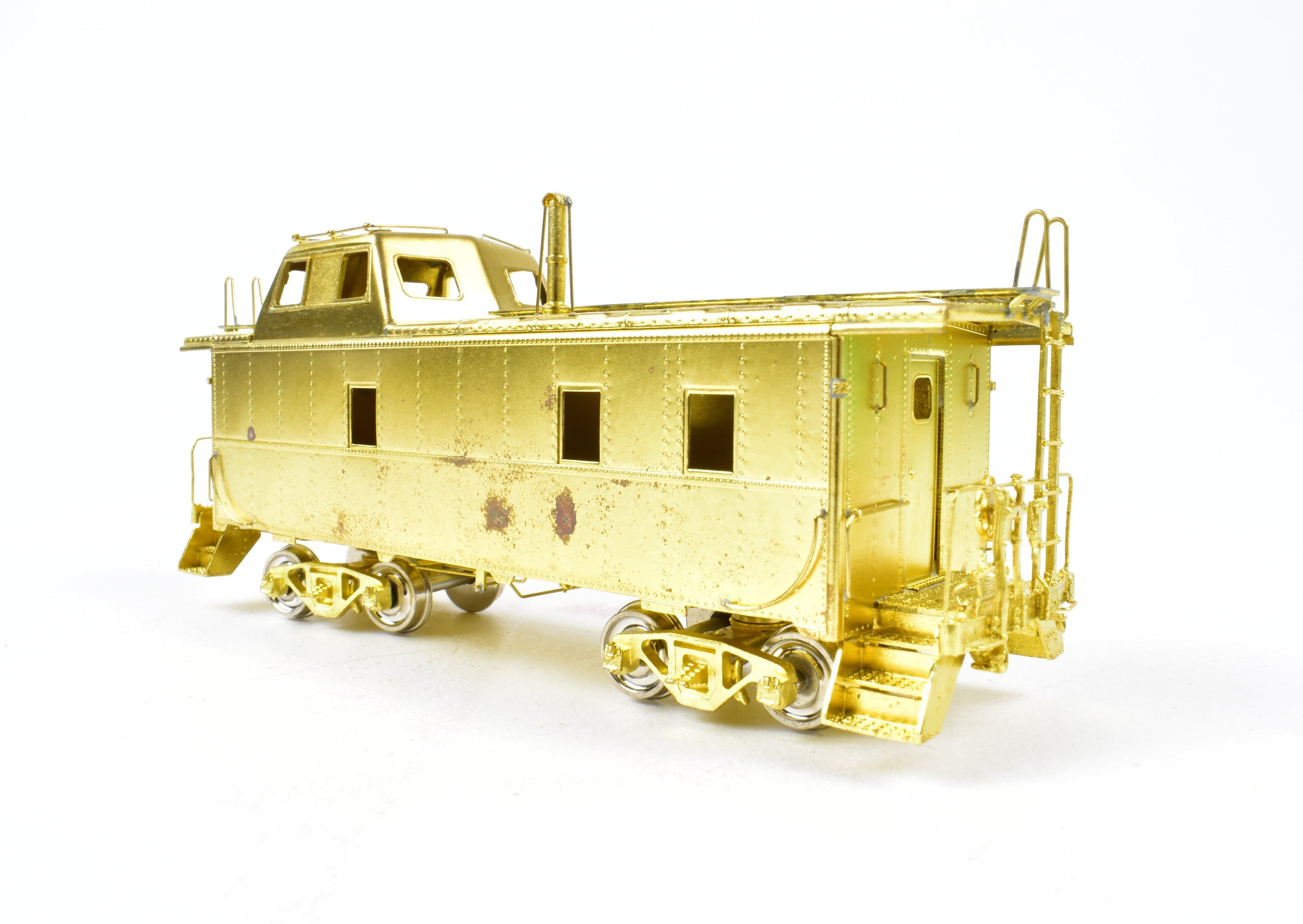 HO Scale Brass Model Train - Overland Models, Inc. Ann Arbor Streamlined Cupola Caboose from #2831 - 2846 Series