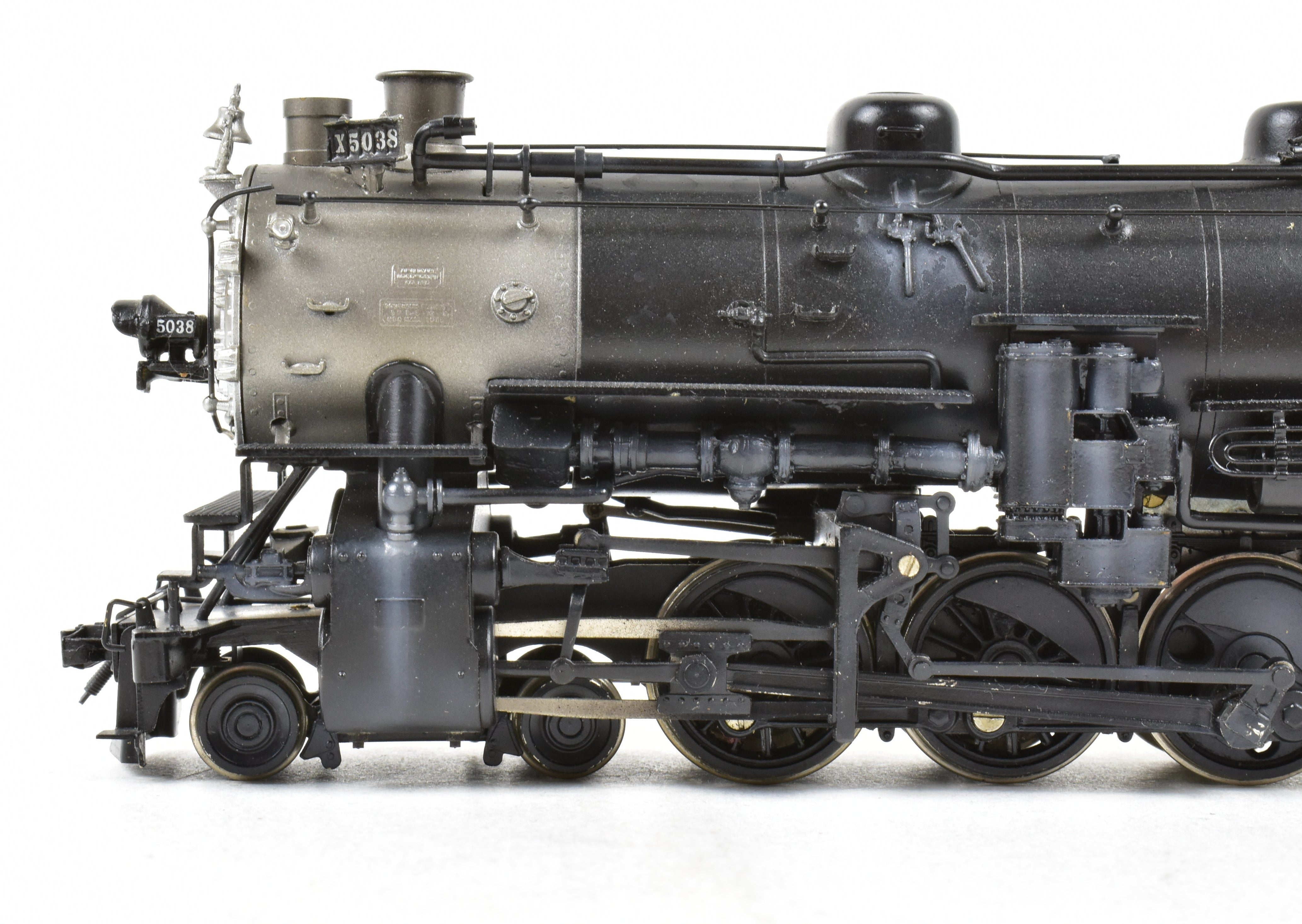 HO Scale Brass Model Train - Westside Model Co. Southern Pacific 4-10-2 Custom Painted and Lightly Weathered Locomotive Model