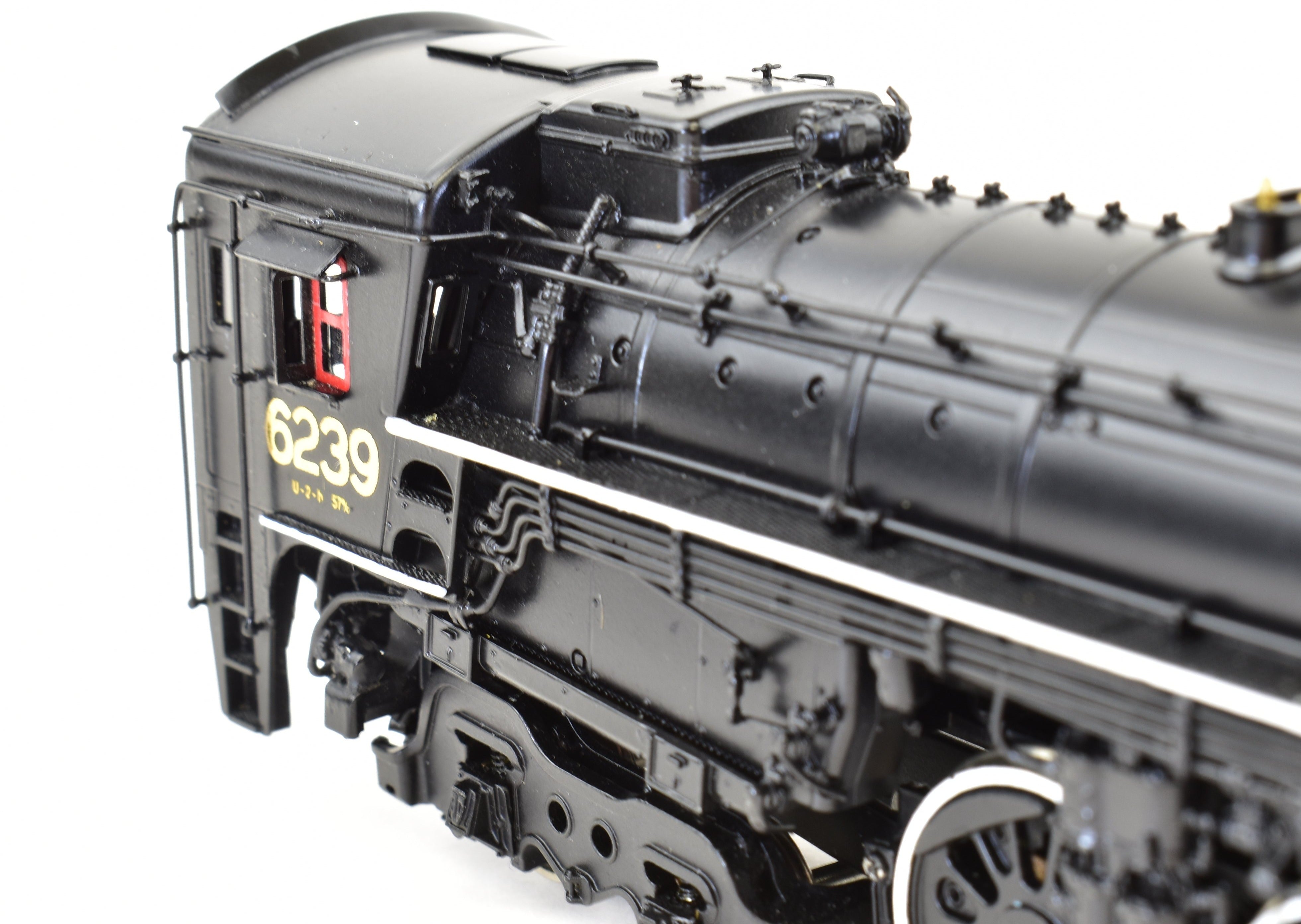 HO Scale Brass Model Train - Van Hobbies CNR (Canadian National Railway) 4-8-4 Class U-2-H Locomotive #6239 FP