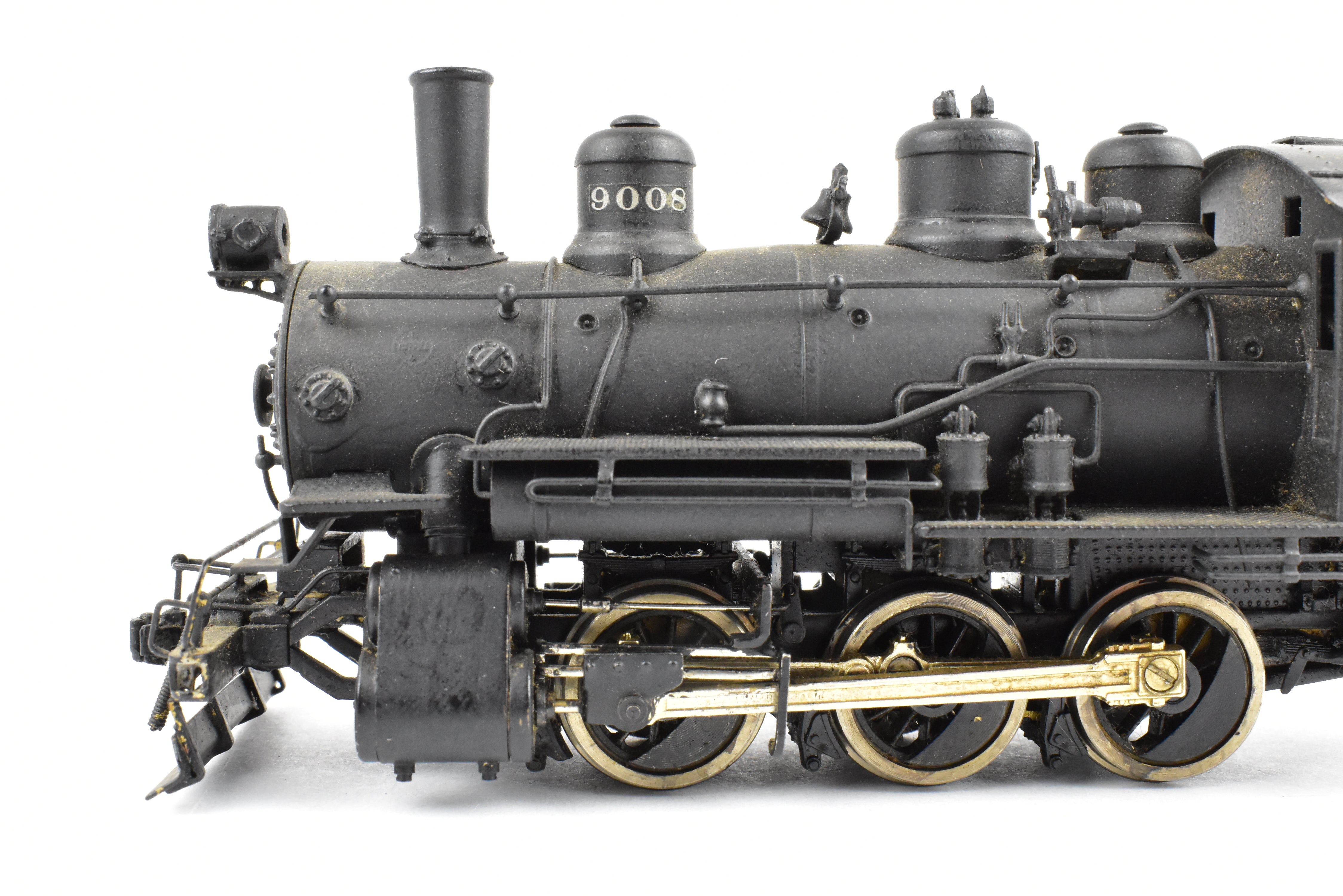 HO Scale Brass Balboa ATSF Santa Fe 9000 Class 0-6-0 Switcher #9008 Custom Painted