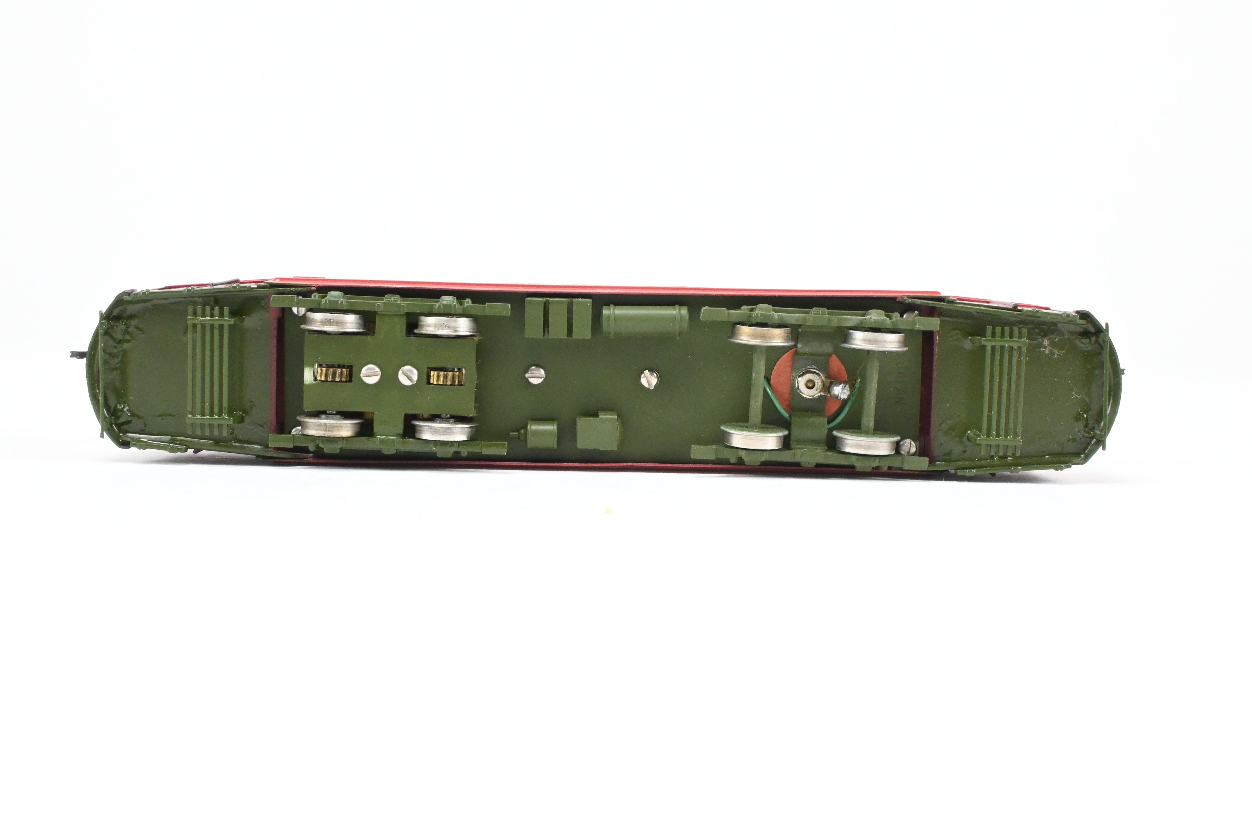 High - Quality HO Scale Brass Chicago Surface Lines Pullman Car Model - Fairfield Models 343 CSL, Custom Painted as No. 134, with Reboxx Packaging