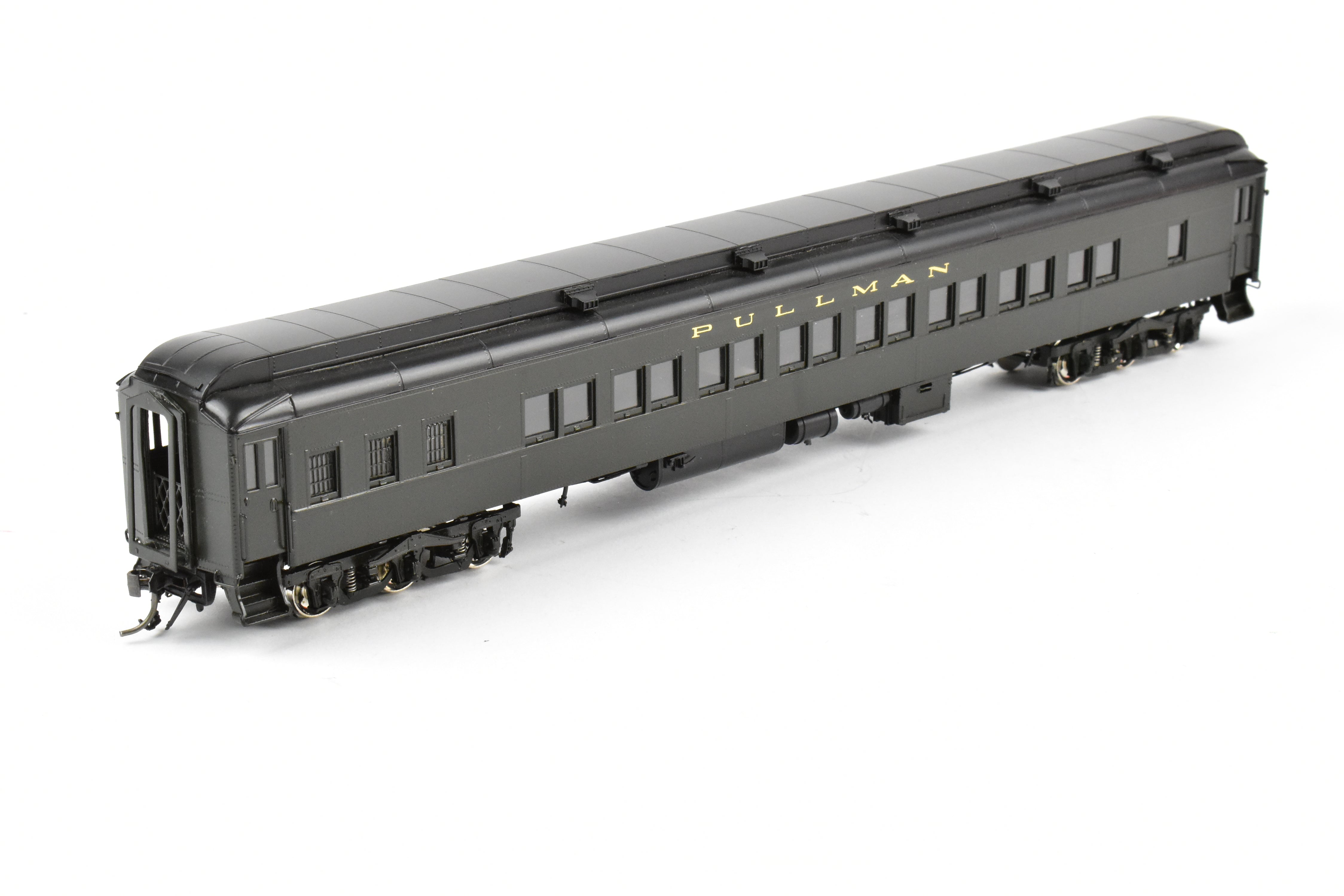 High - Quality HO Scale Brass Precision Scale Co. Pullman 80 - foot Sleeper 16 - Section Tourist Car Model Plan 2412 without Air - Flow Package