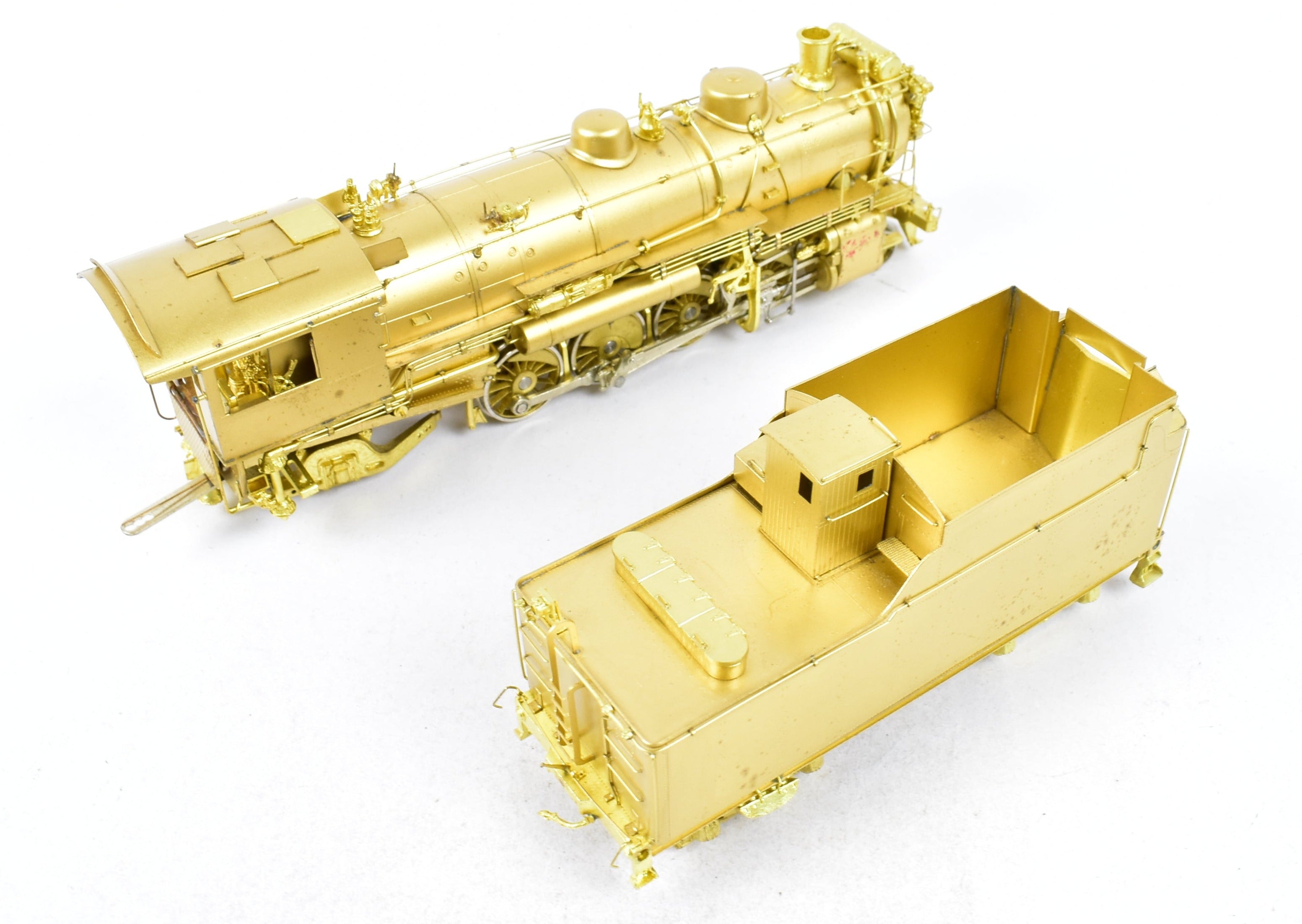 HO Scale Brass Key Imports Classic Northern Pacific W - 5 1846 Class 2 - 8 - 2 Mikado Locomotive