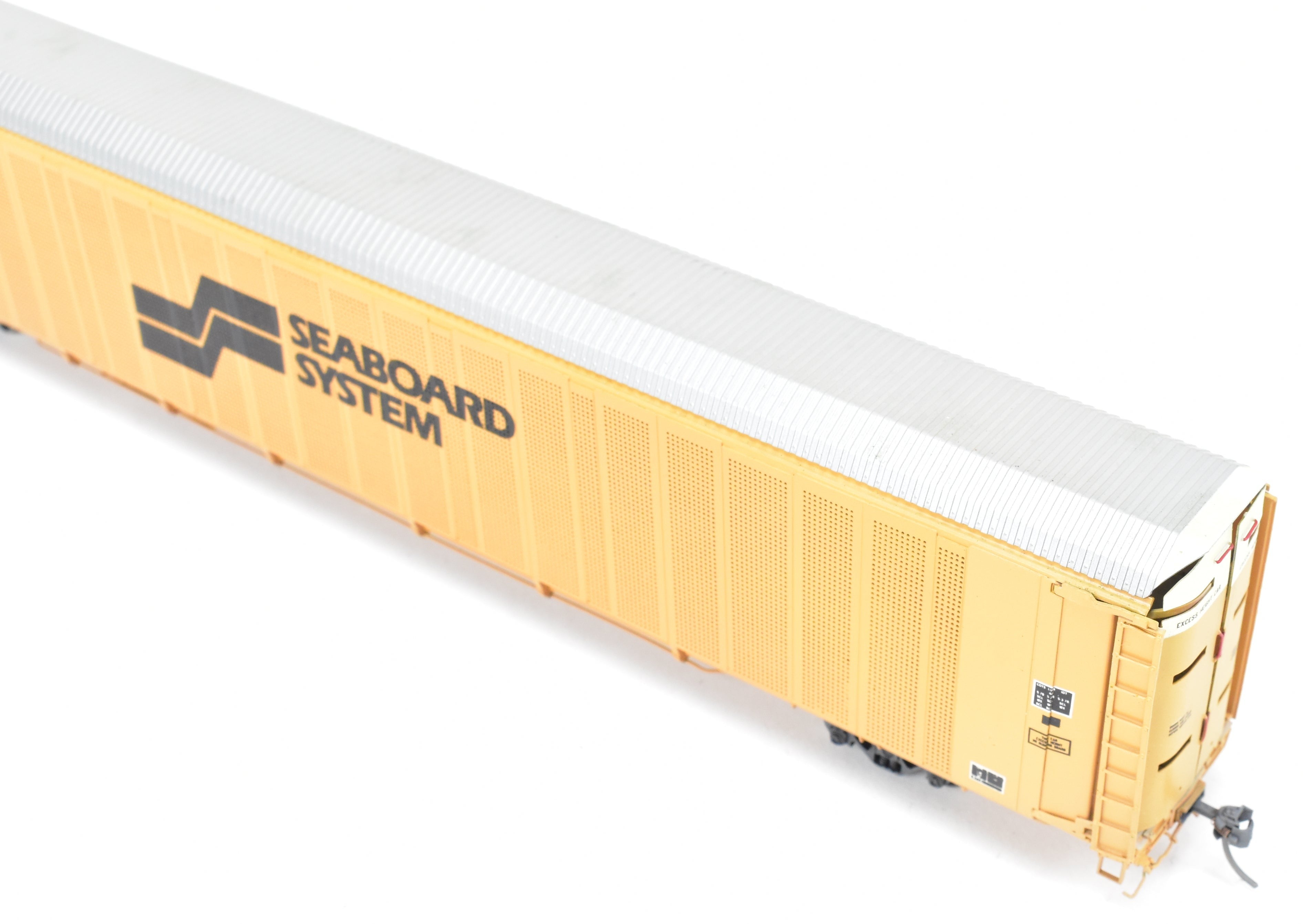 HO Brass OMI Overland Models Seaboard System Auto Rack No. 600108