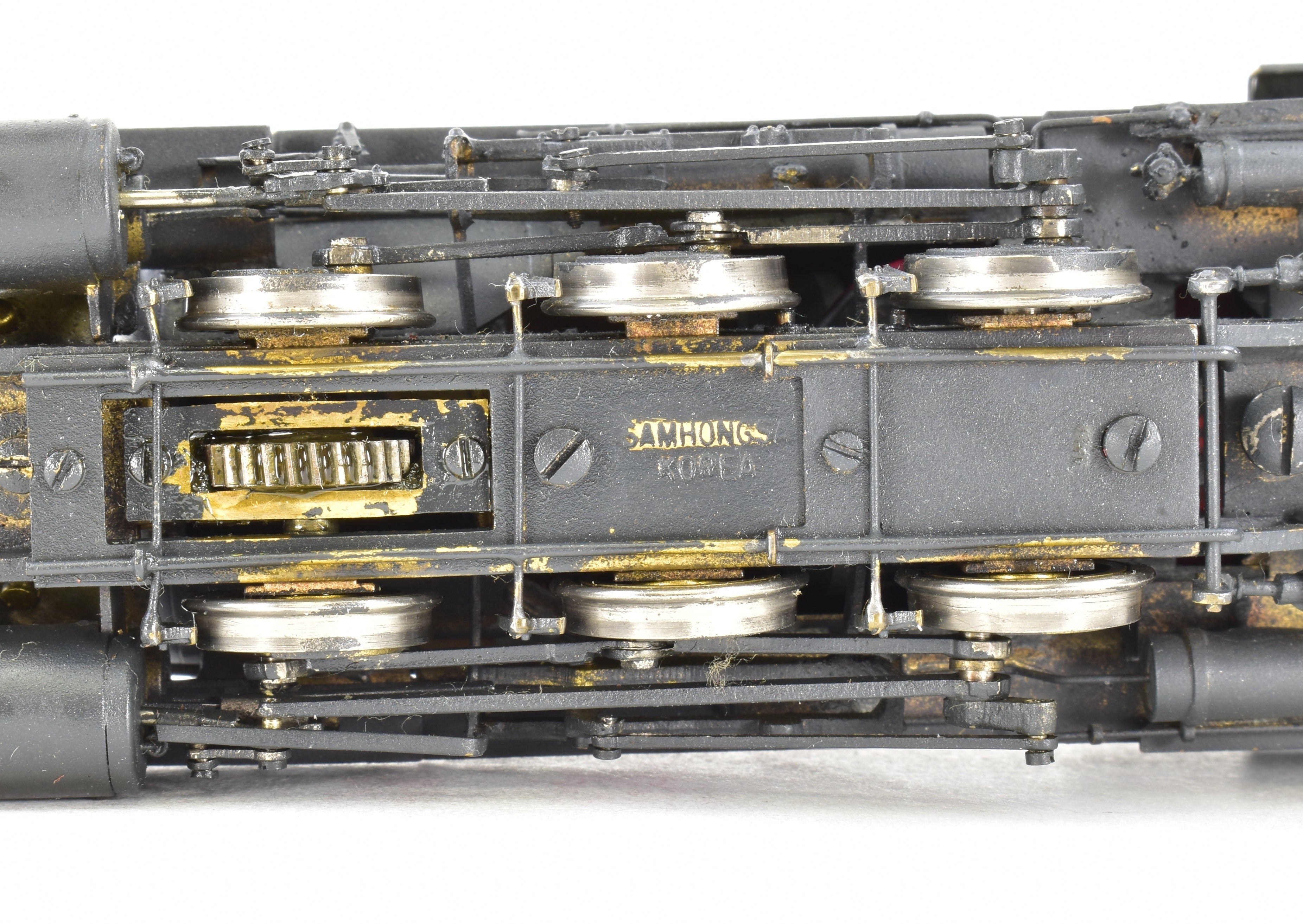 HO Scale Brass Model Train - Westside Model Co. ATSF - Santa Fe 0-6-0T Fireless Cooker #2299 with Custom Painted Finish