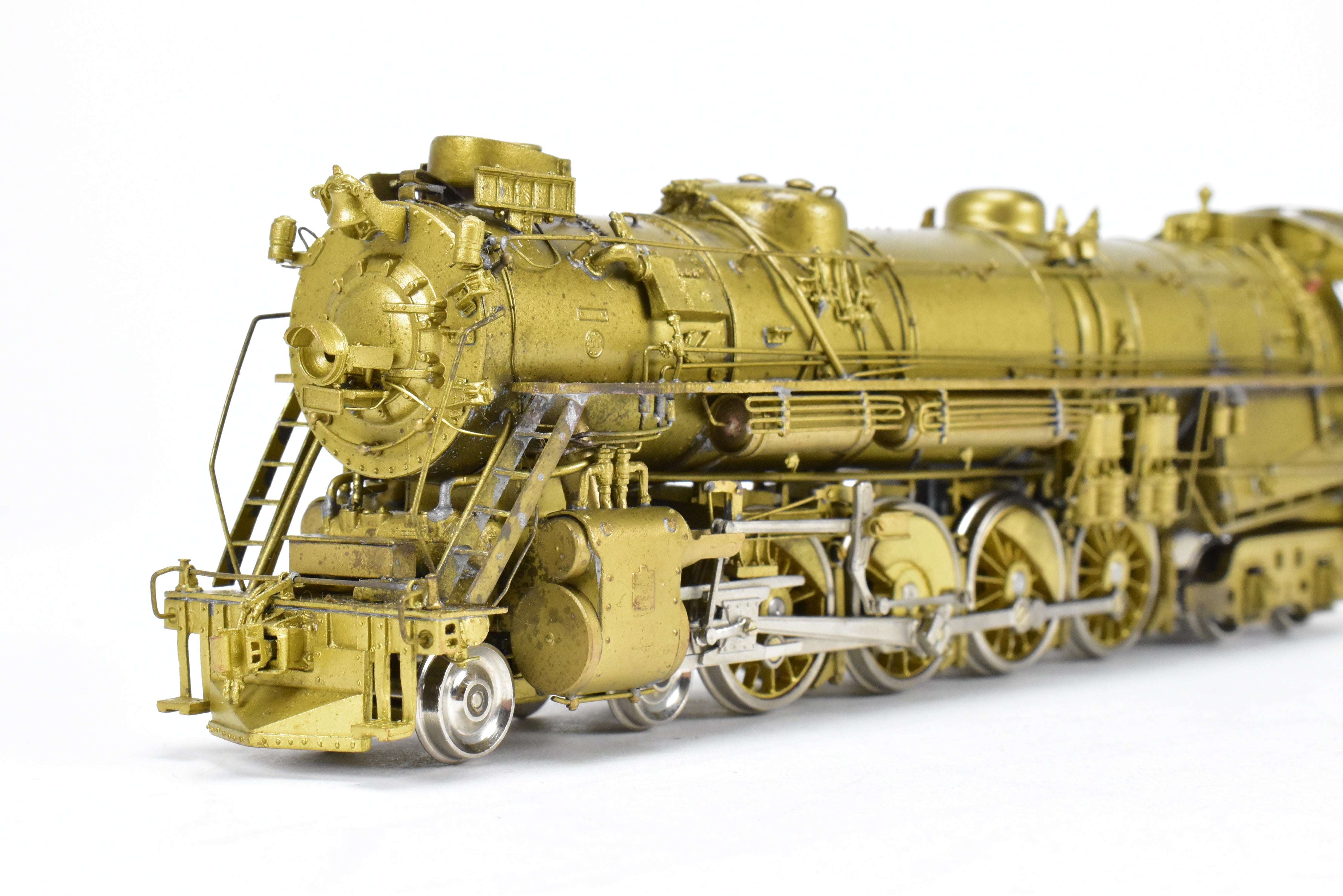 HO Scale Brass Model Train Key Imports D&RGW - Denver & Rio Grande Western M - 64 4 - 8 - 4 Northern Locomotive