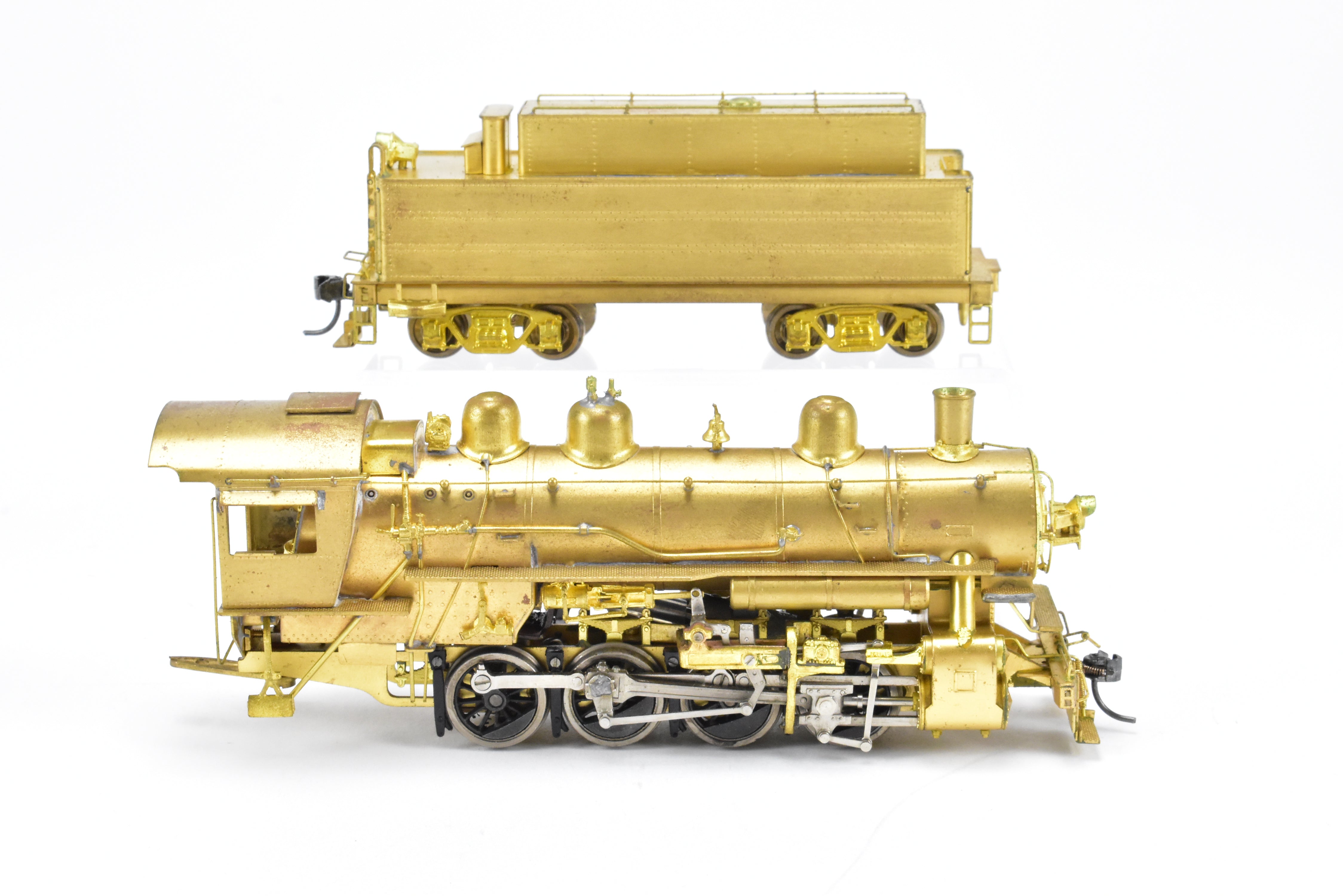 High - Quality HO Scale Brass Balboa Model Train - Southern Pacific Class SE - 4 0 - 8 - 0 Steam Locomotive
