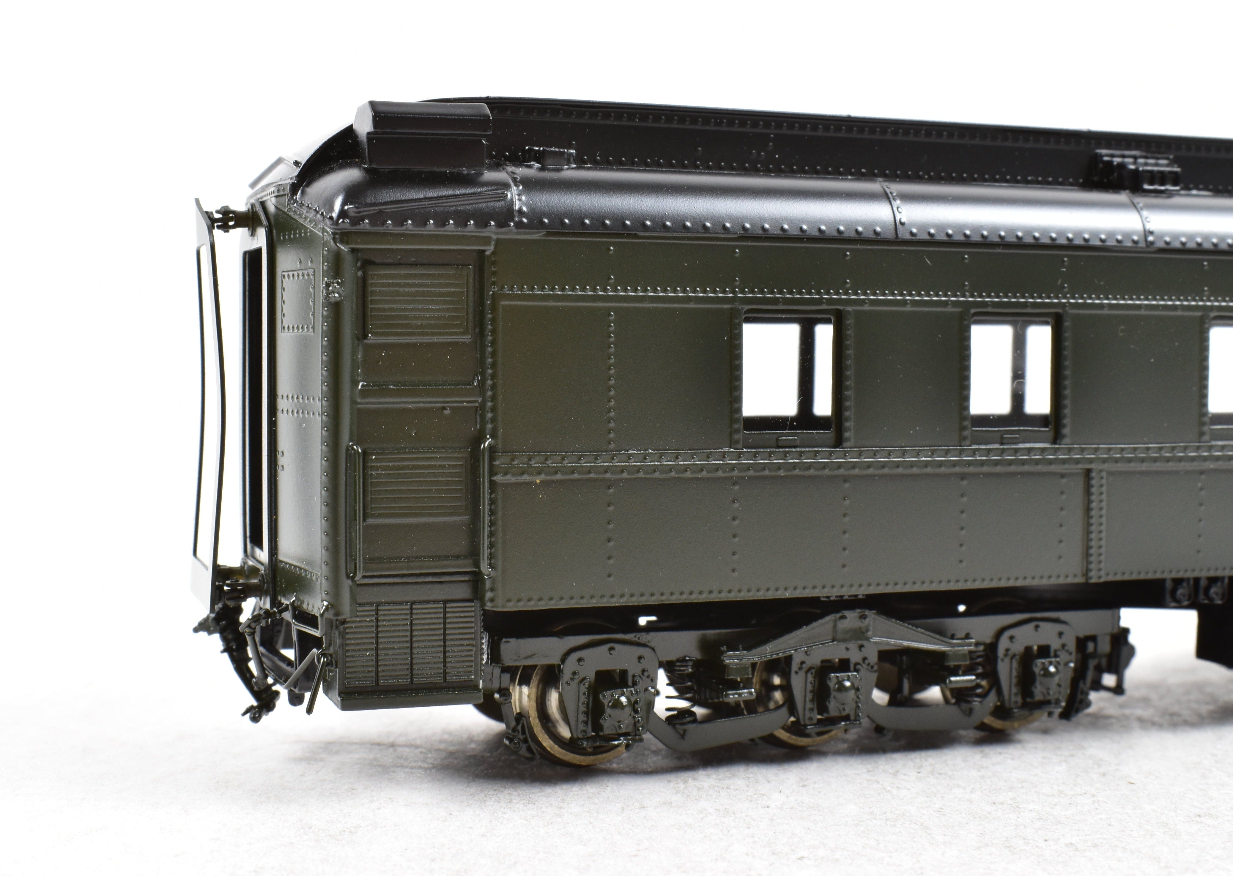 HO Brass Precision Scale Co. Pullman Virginia City Observation Car by Lucius Beebe