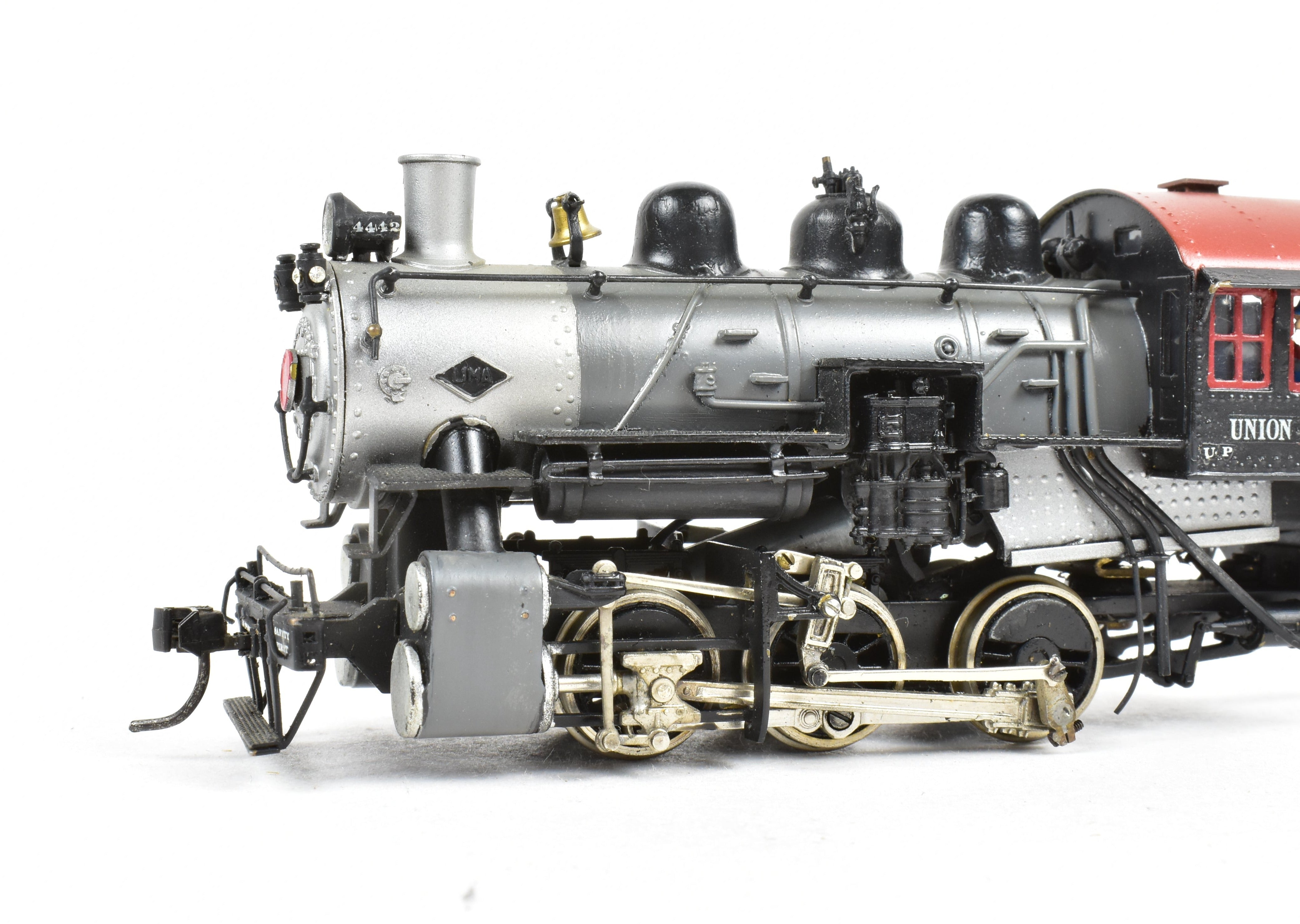 HO Scale Brass PFM - United Union Pacific 0 - 6 - 0 Switcher Model with Custom Painted Engine and Incorrect Kemtron Short Vanderbilt Tender