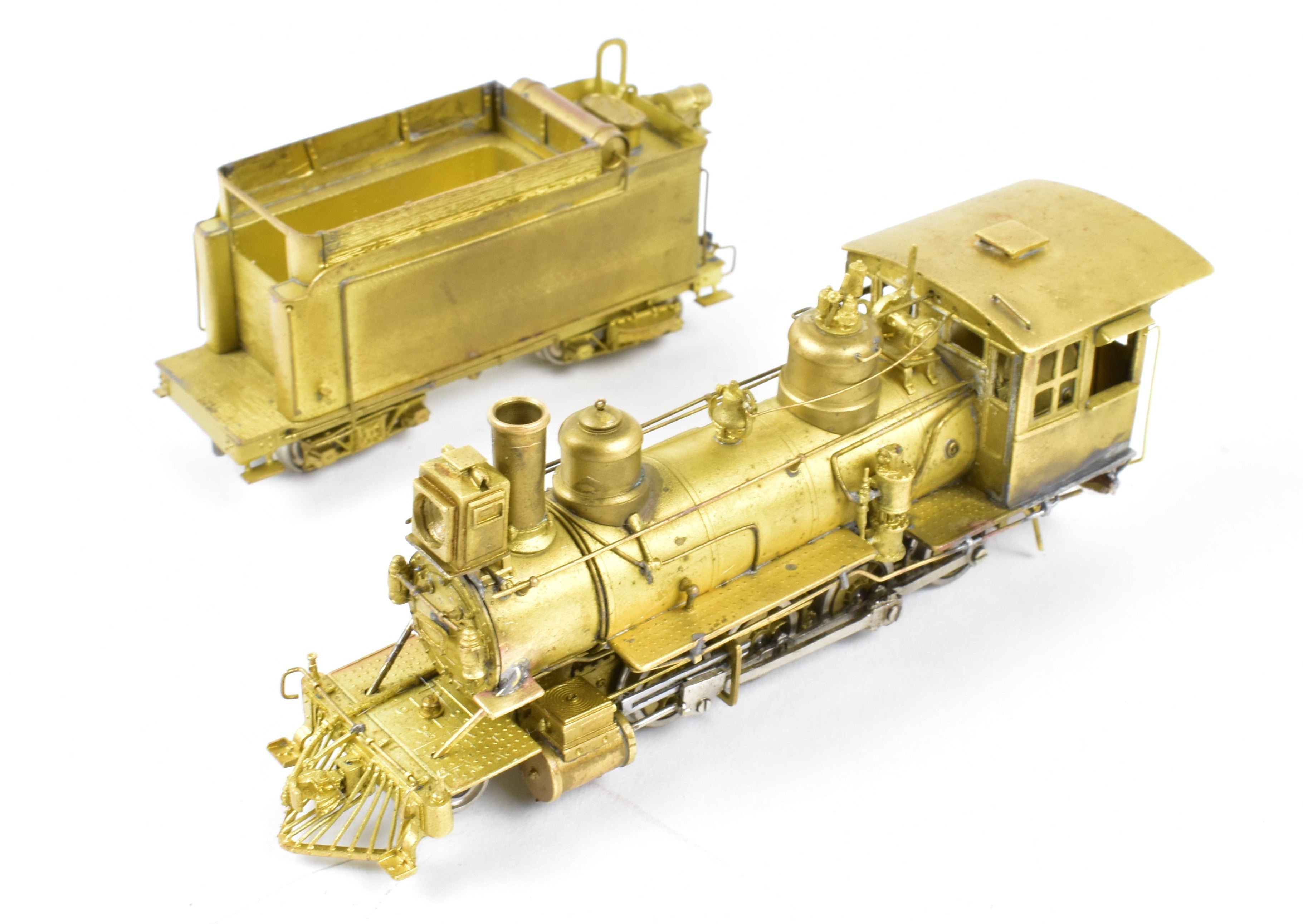 HOn3 Scale Brass Model Train - Key Imports RGS Rio Grande Southern C - 17 No. 42 2 - 8 - 0 Consolidation with Re - Motored Mechanism