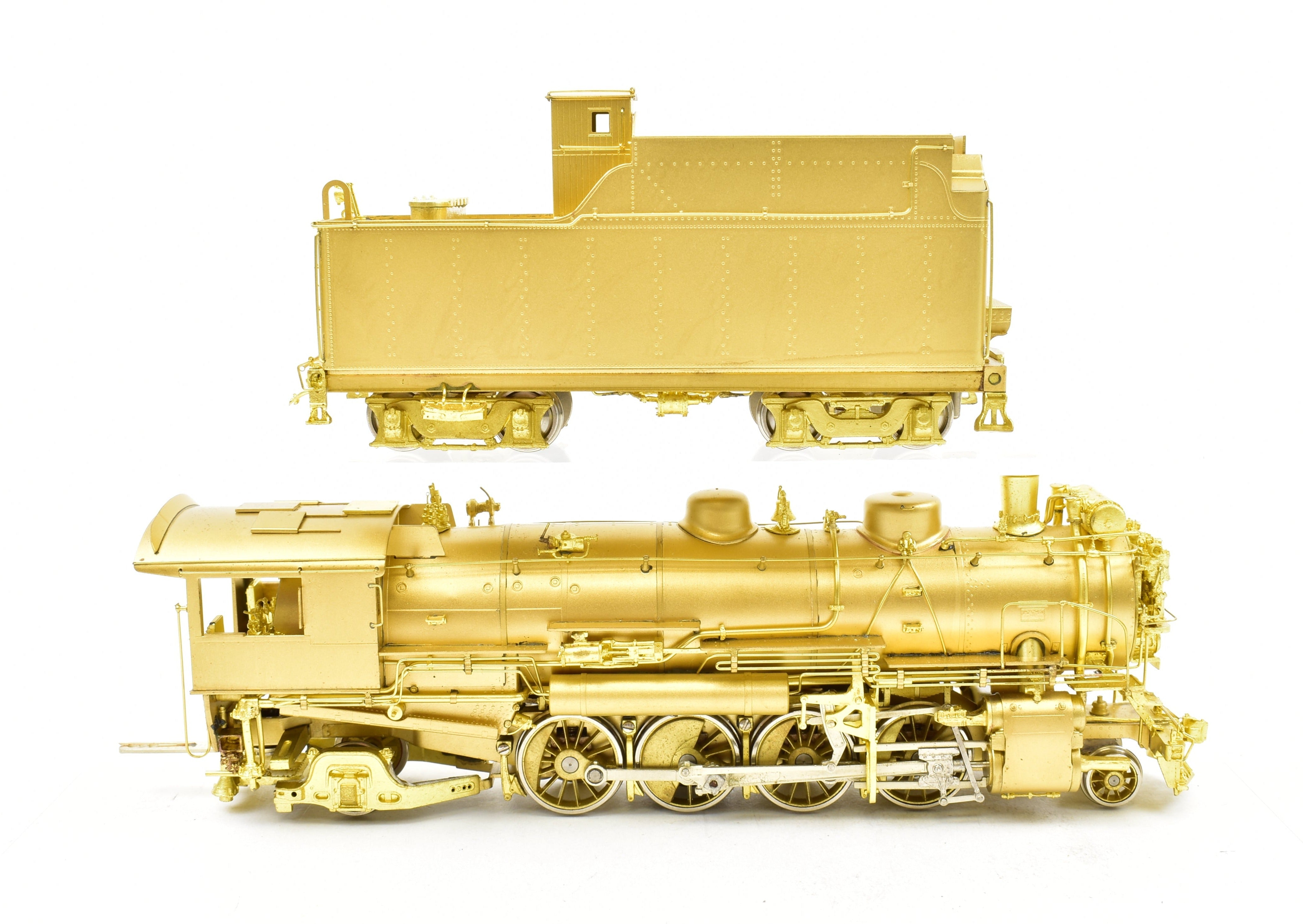 HO Scale Brass Model Train - Key Imports Classic Northern Pacific W - 5 1846 Class 2 - 8 - 2 Mikado Locomotive with Elesco Feedwater Heater