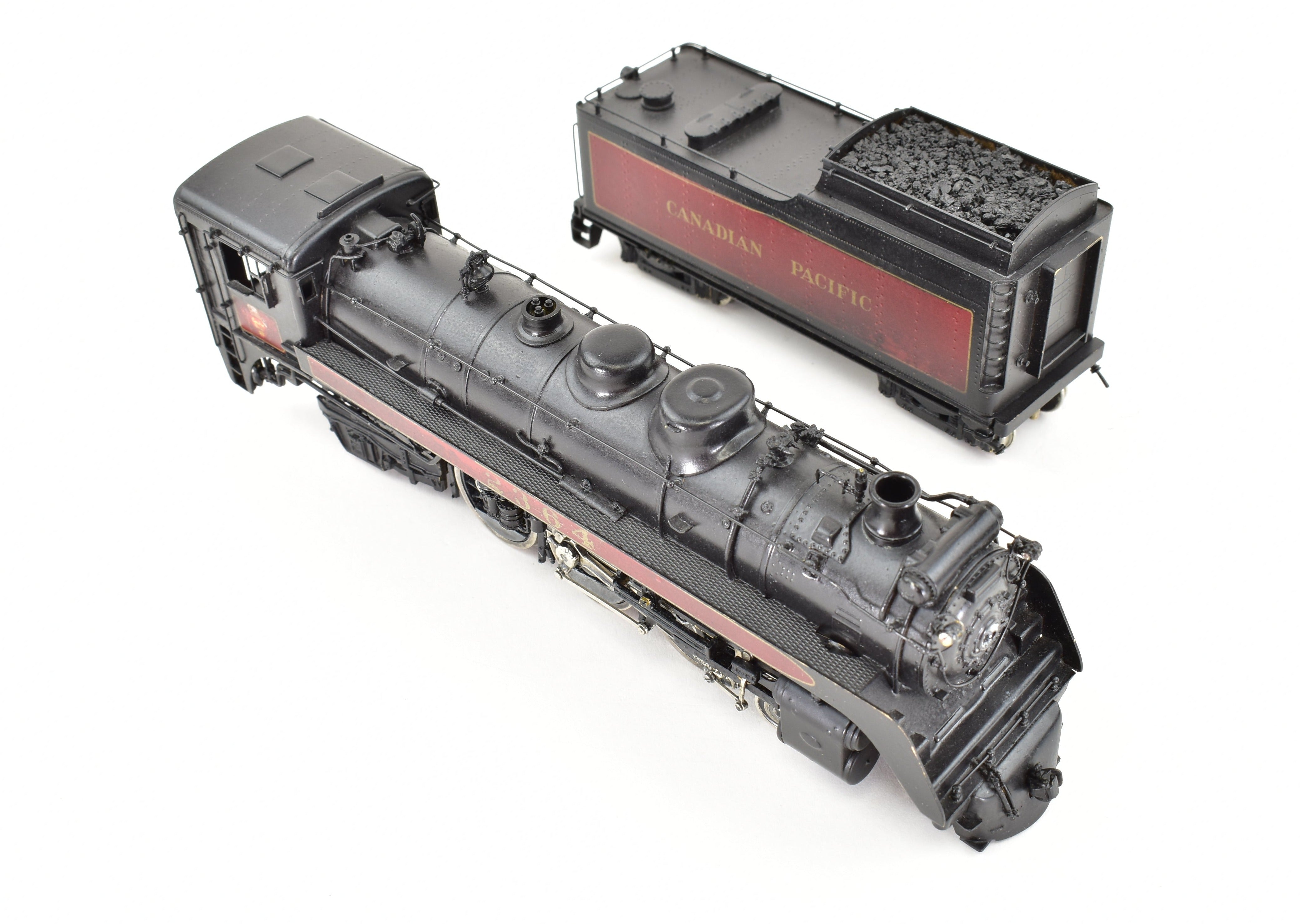 HO Scale Brass Model Train - Van Hobbies CPR Canadian Pacific Railway G - 3 4 - 6 - 2 Custom Painted Locomotive