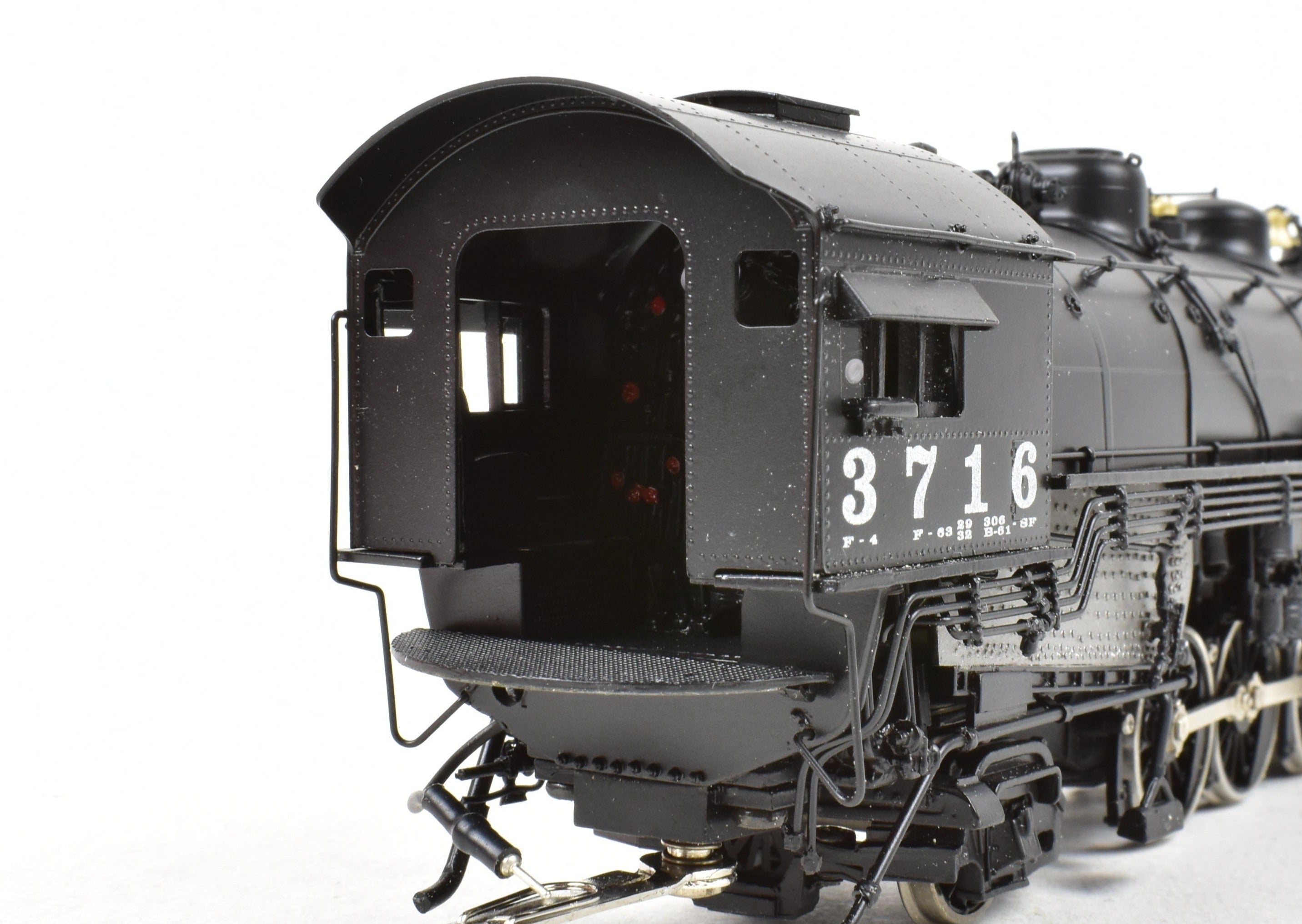 HO Scale Brass Precision Scale Co. Southern Pacific F-4 2-10-2 Factory Painted Locomotive Model No. 3716
