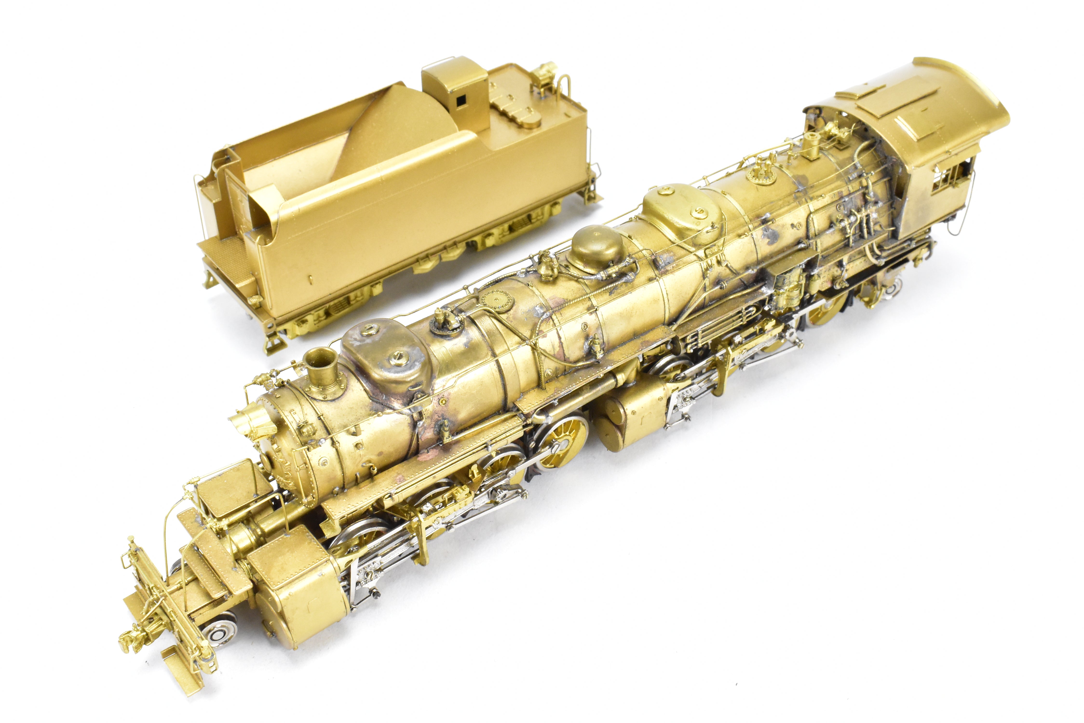 HO Scale Brass Hallmark Models Collectible Missouri Pacific 2-8-8-2 4000 Series Mallet Locomotive Custom Modified to 1936 Appearance by Joe G. Collias - One-of-a-Kind Model