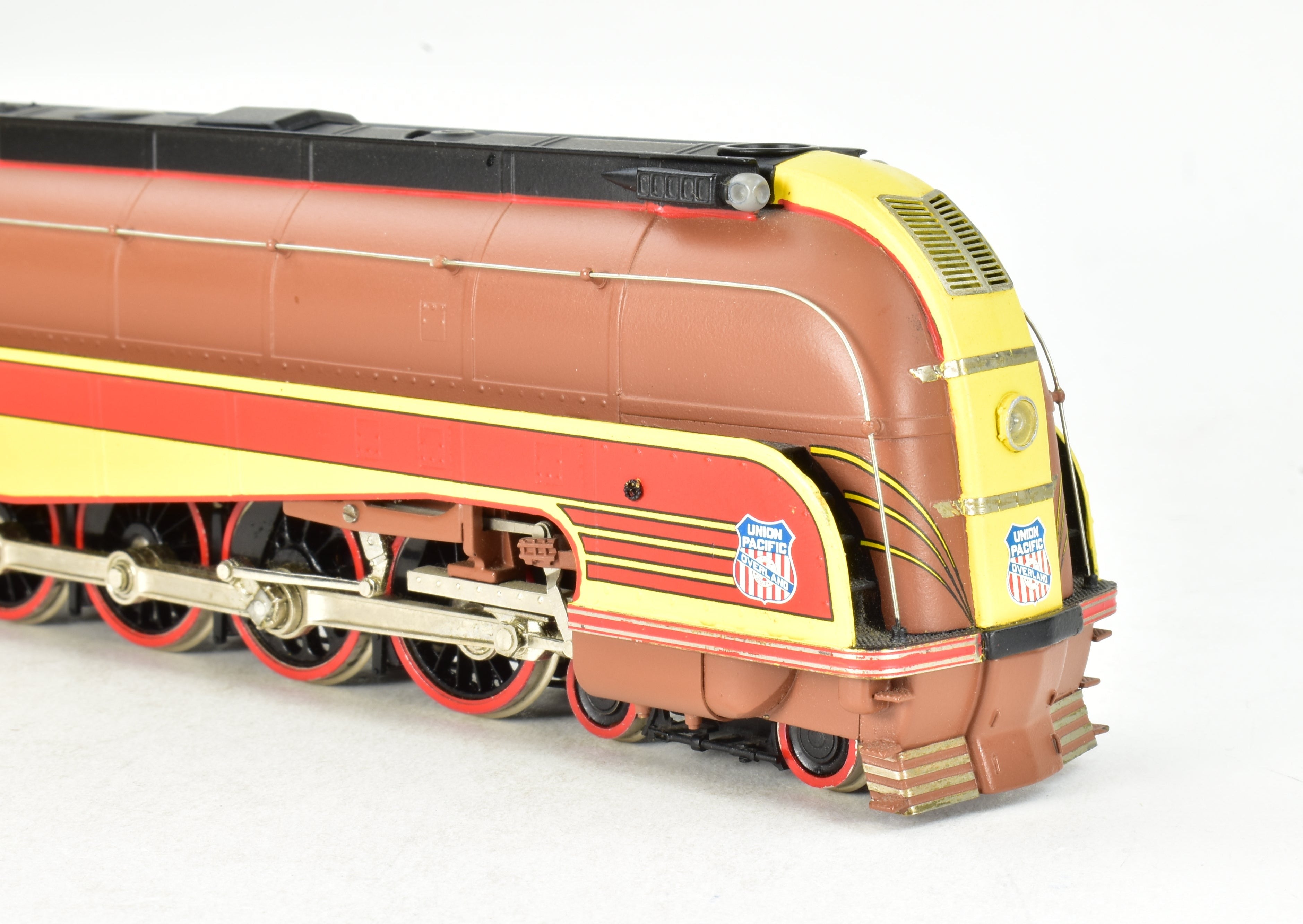 HO Scale Brass Union Pacific 4-8-2 FP Steam Locomotive Model, Key Imports UP No. 7002 Forty Niner