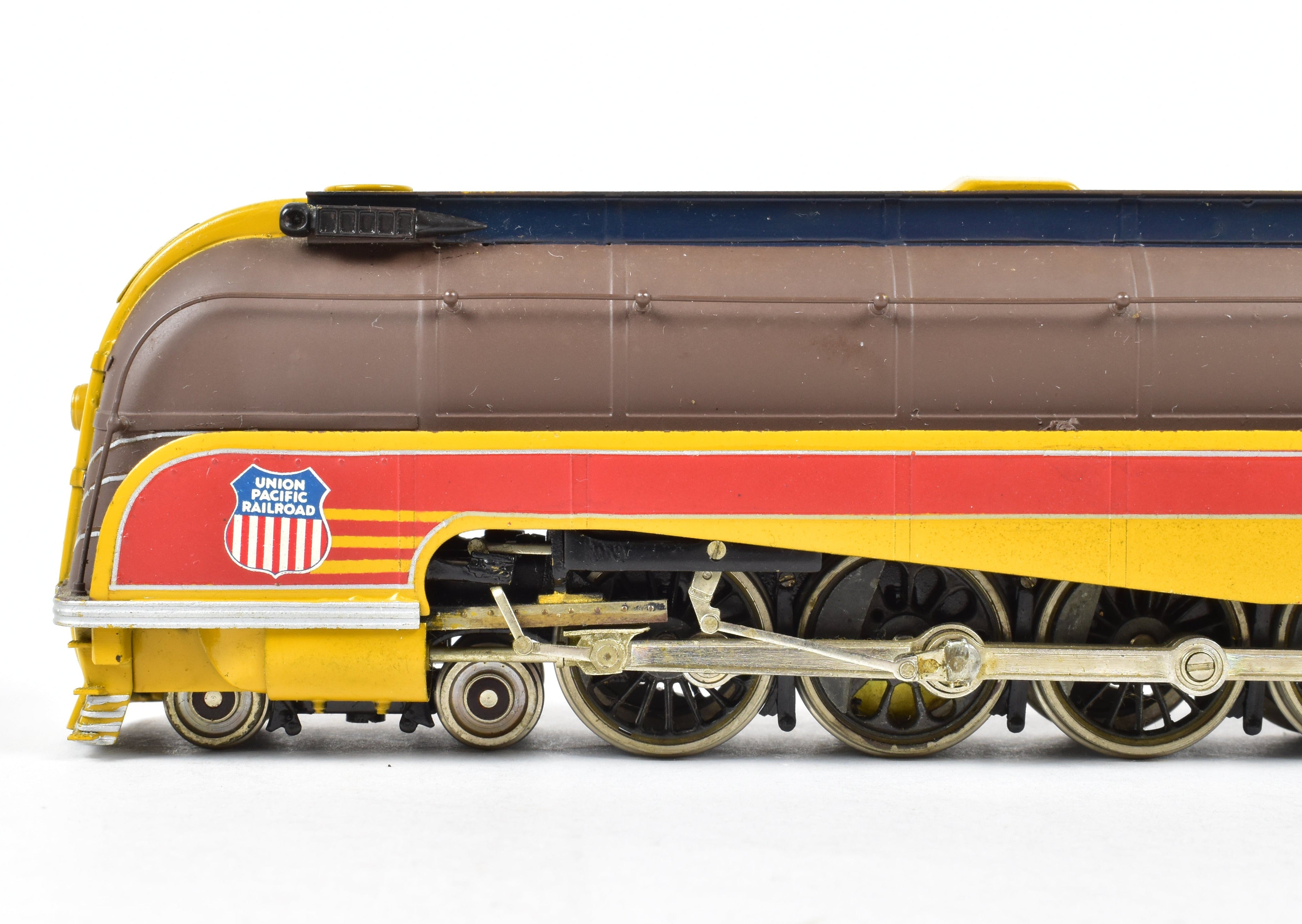 HO Scale Brass Balboa Union Pacific 4-8-2 Steam Locomotive Model #7002 Forty - Niner Master Series with Custom Paint Job