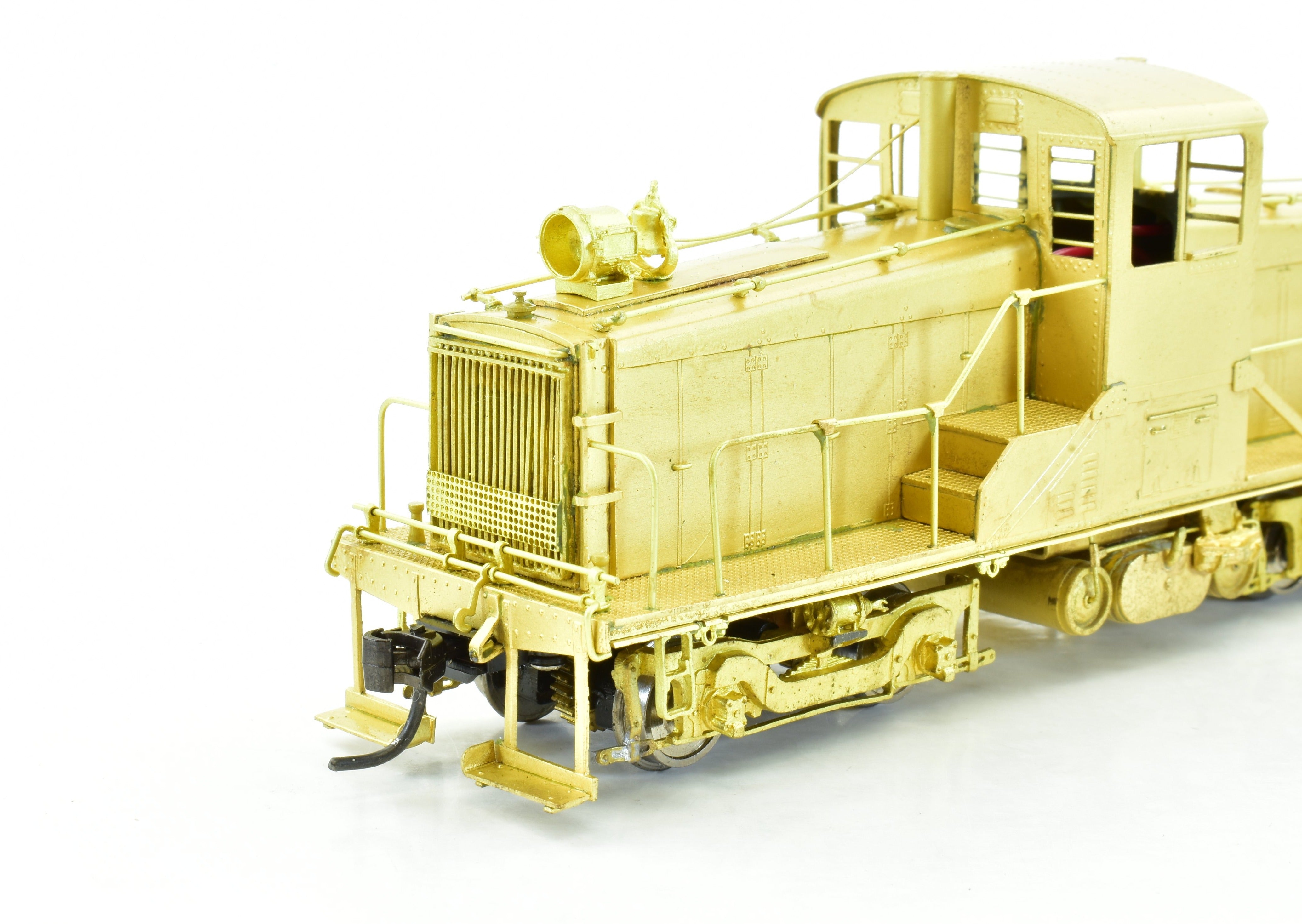 HO Scale Brass Oriental Limited CB&Q - Burlington Route Midwest Locomotive Works 65 - Ton Center - Cab Diesel Switcher Model Train