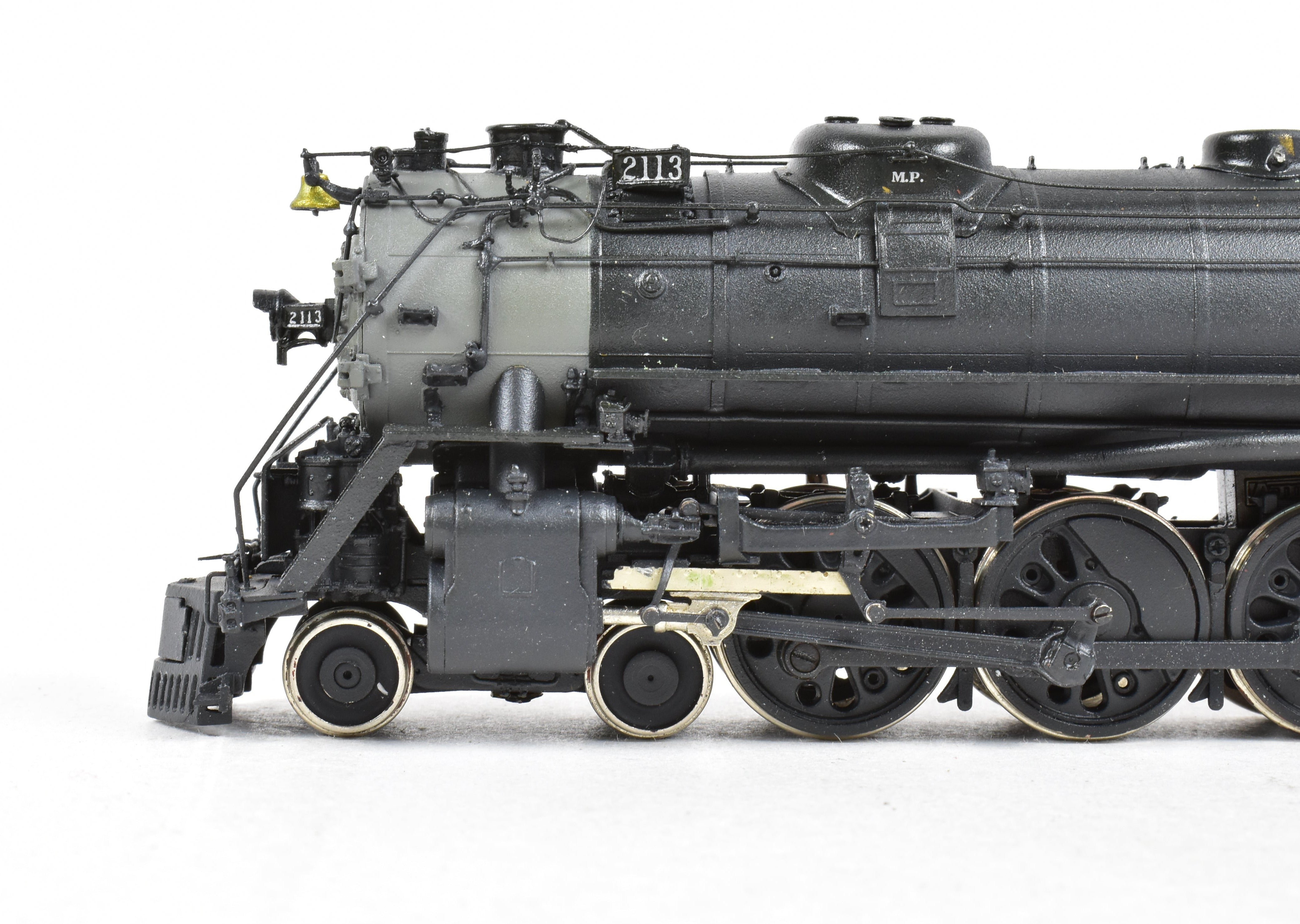 HO Brass OMI MP - Missouri Pacific 2100 Class 4-8-4 Custom Painted Model