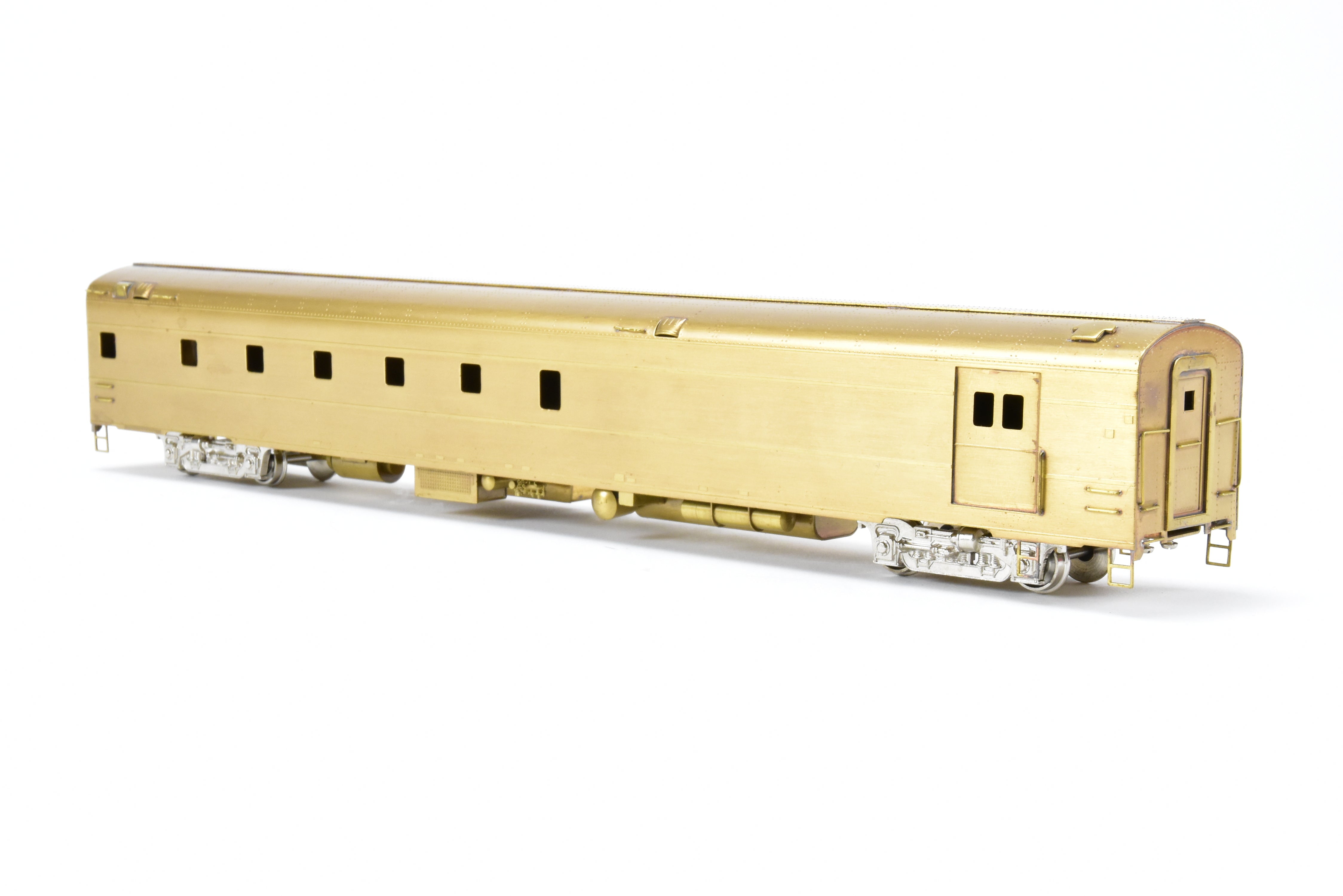 HO Scale Brass Union Pacific #6000 Baggage Dormitory Car Imported by S. Soho & Co., Model Built by Kumata in Japan