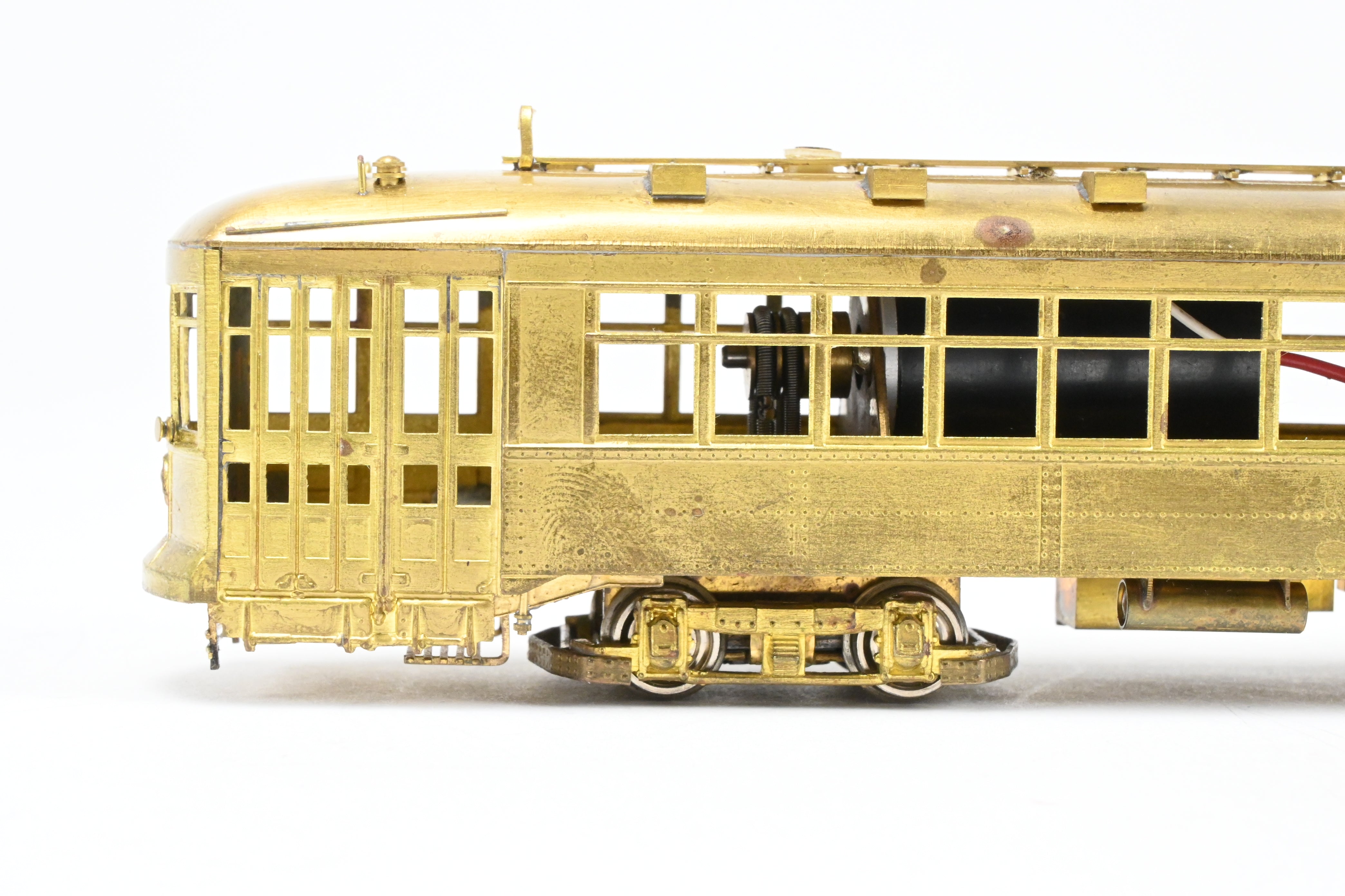 HO Scale Brass Fairfield 345-2 CSL Chicago Surface Lines Two-Man City Car