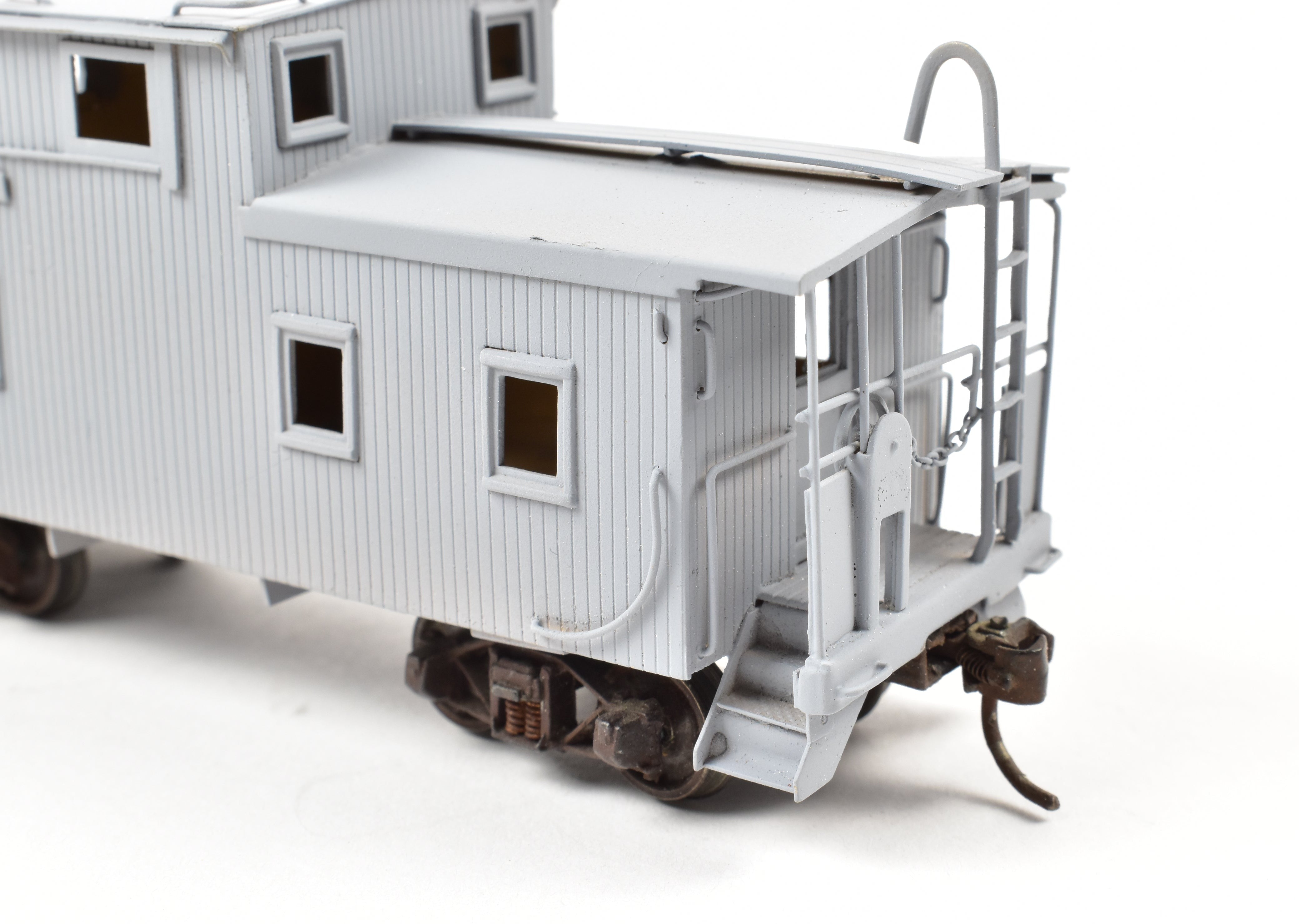 HO Scale Brass Hallmark GM&O Gulf Mobile & Ohio Partially Painted Wood Caboose