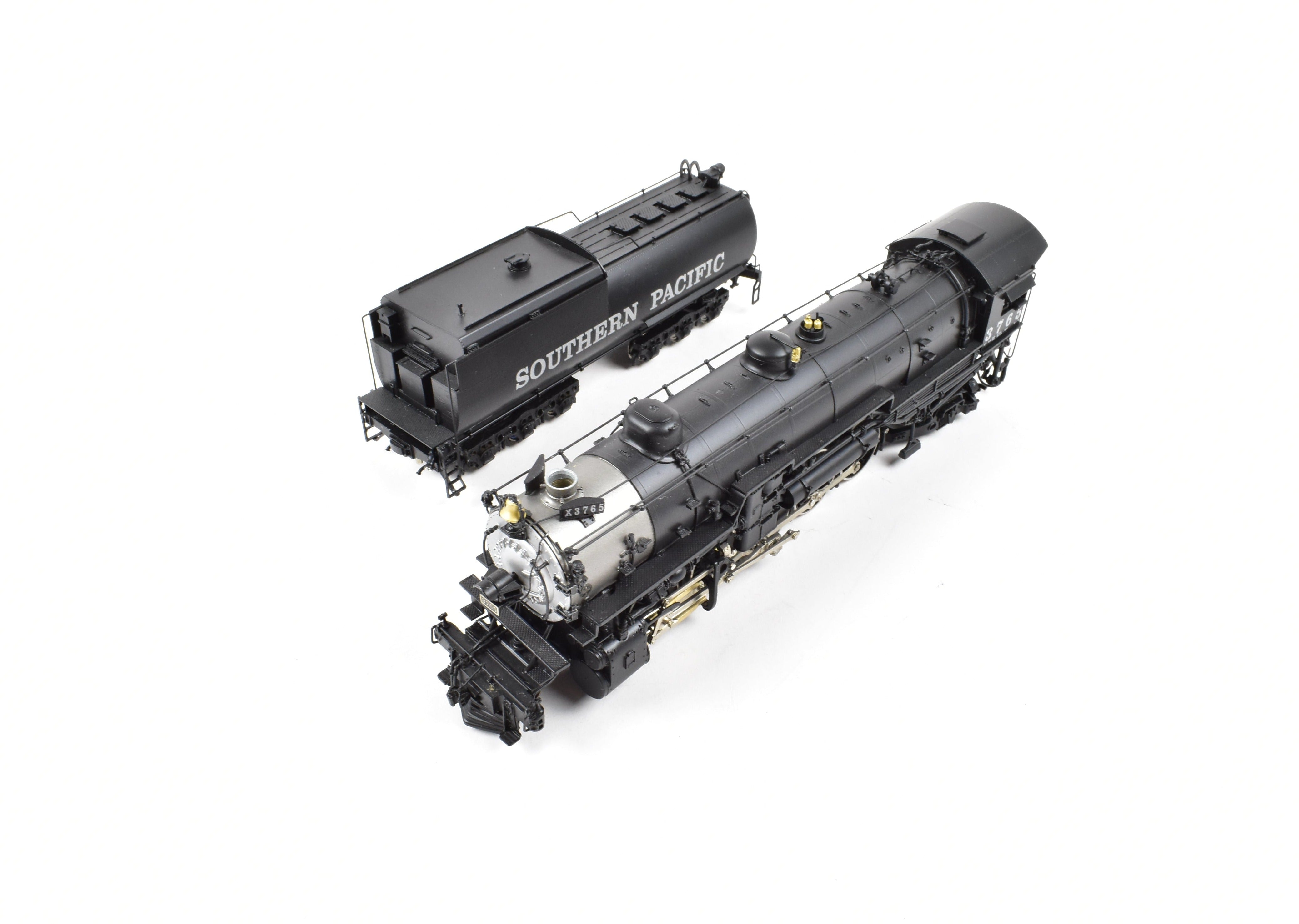 HO Brass Precision Scale Co. Southern Pacific F-5 2-10-2 Factory Painted Locomotive No. 3765