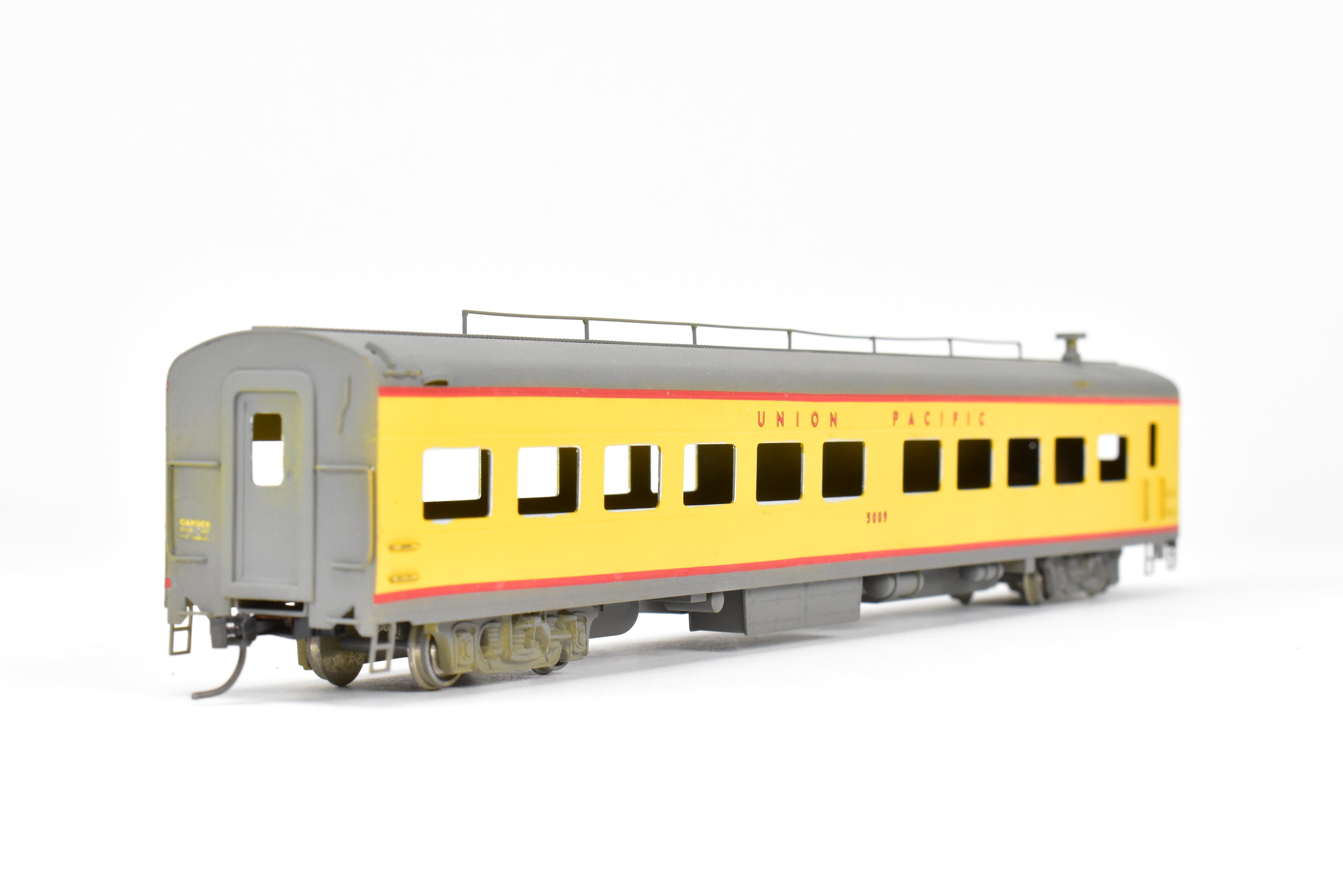 HO Scale Brass Model Train - S. Soho & Co. Union Pacific ACF #5009 Lunch Counter - Lounge Car