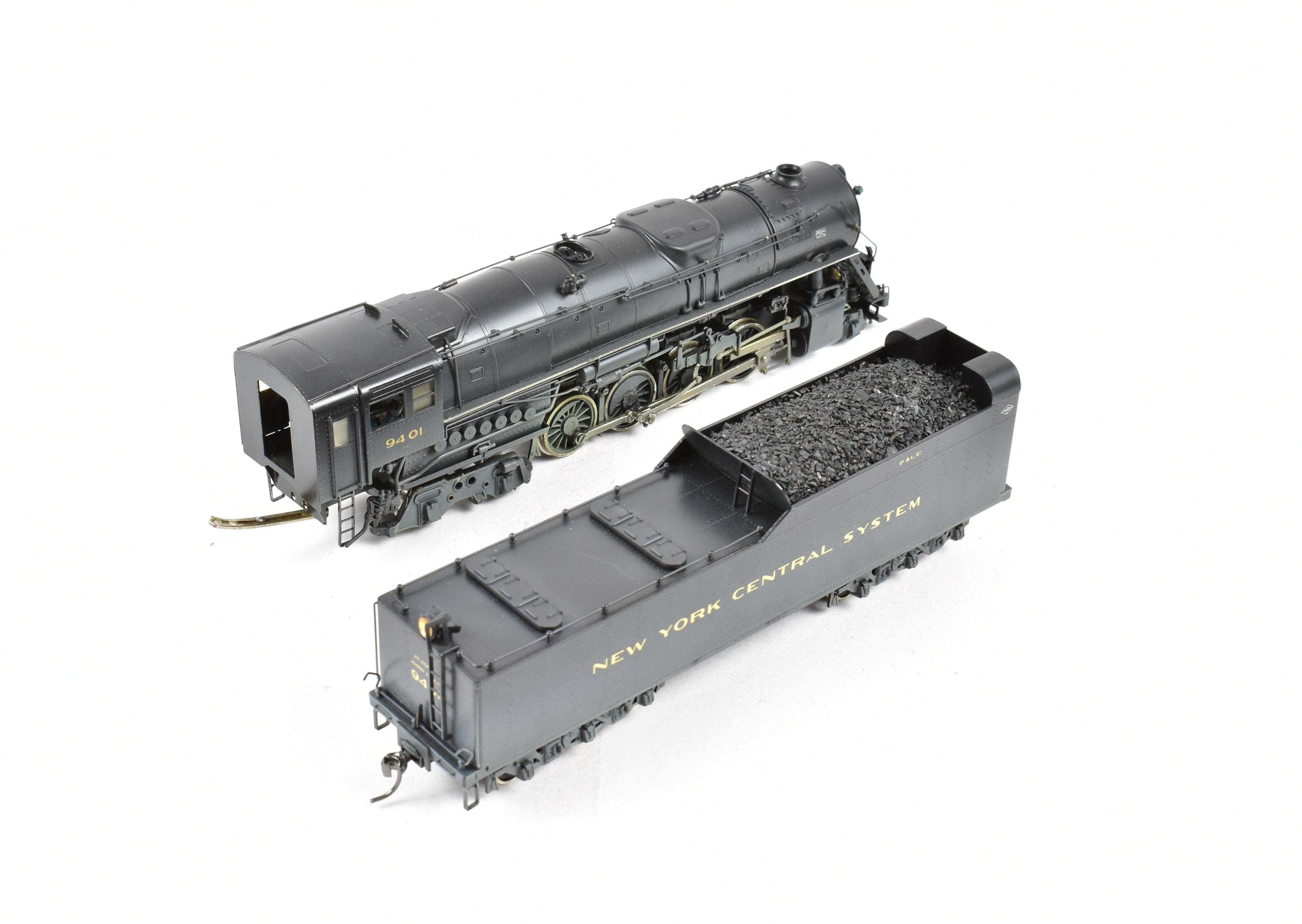 HO Scale Brass ALCO Models P&LE/NYC A-2a Berkshire #9401 Reboxxed Steam Locomotive