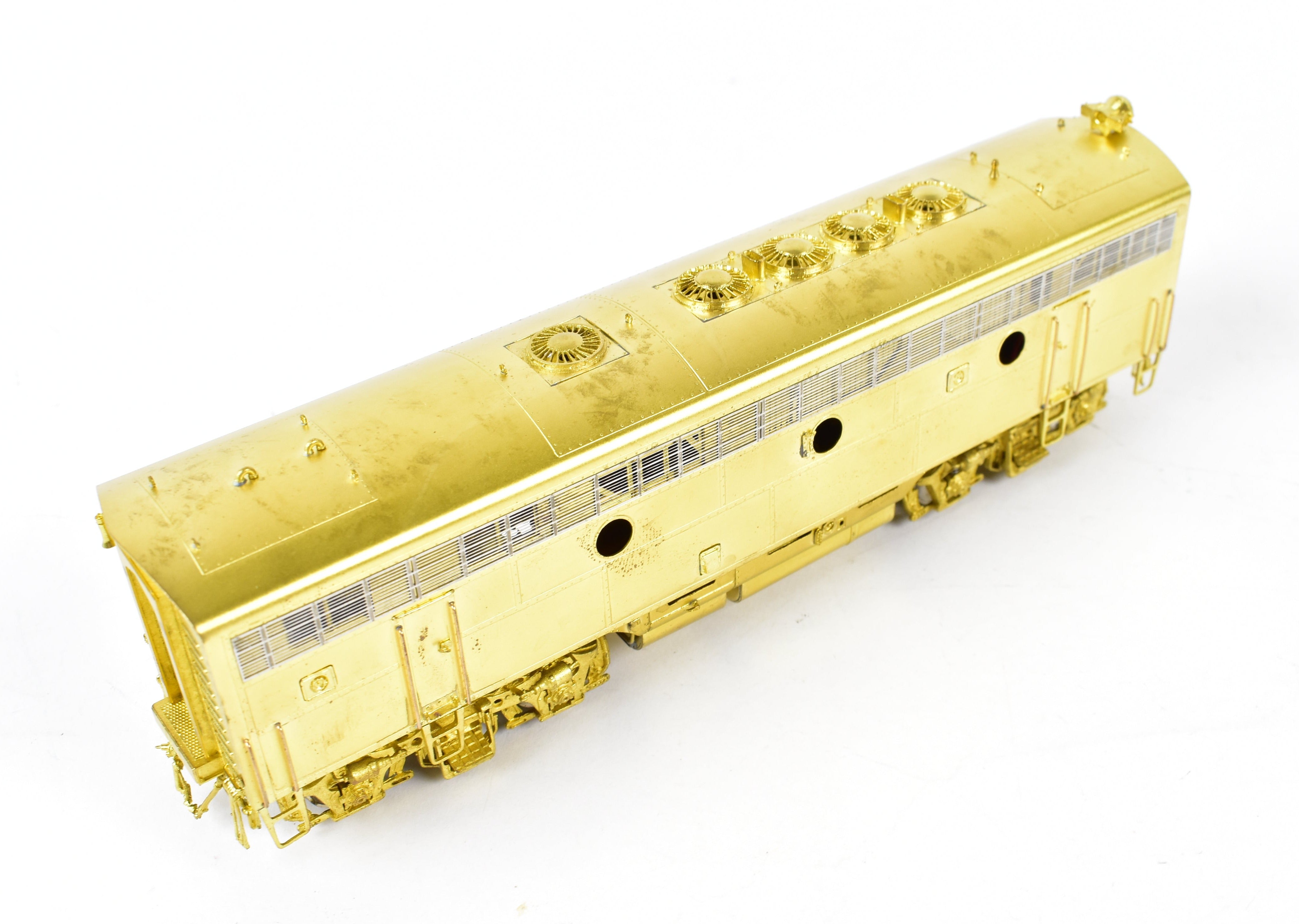 HO Scale Brass OMI - Overland Models Inc. Western Pacific EMD F7B Nos. 913B,C - 921B,C Freight Locomotive Models with Steam Headlight from the 1960 Era