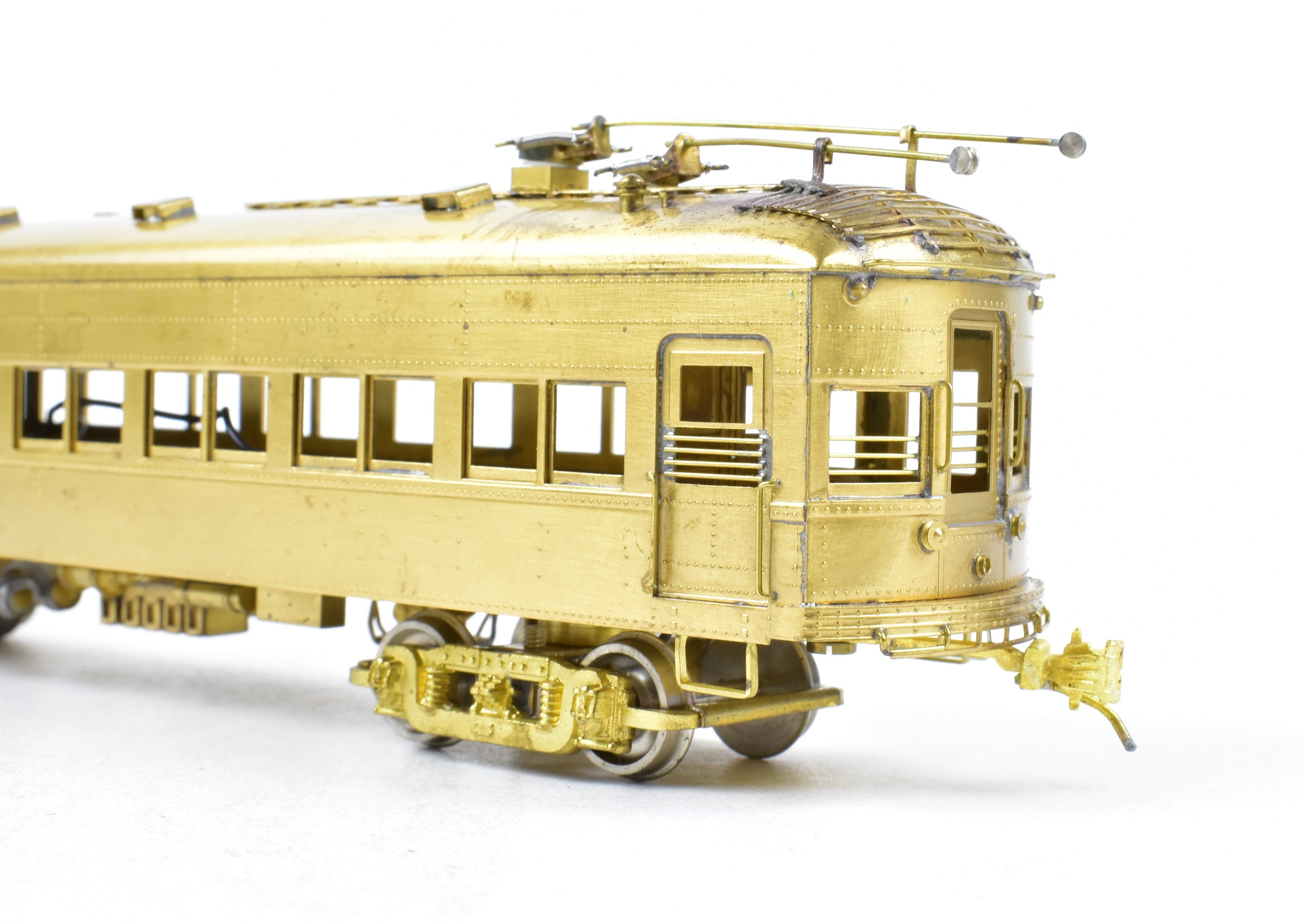 HO Scale Brass GHB International Texas Electric Railway Dallas Express Powered Combine Car Model