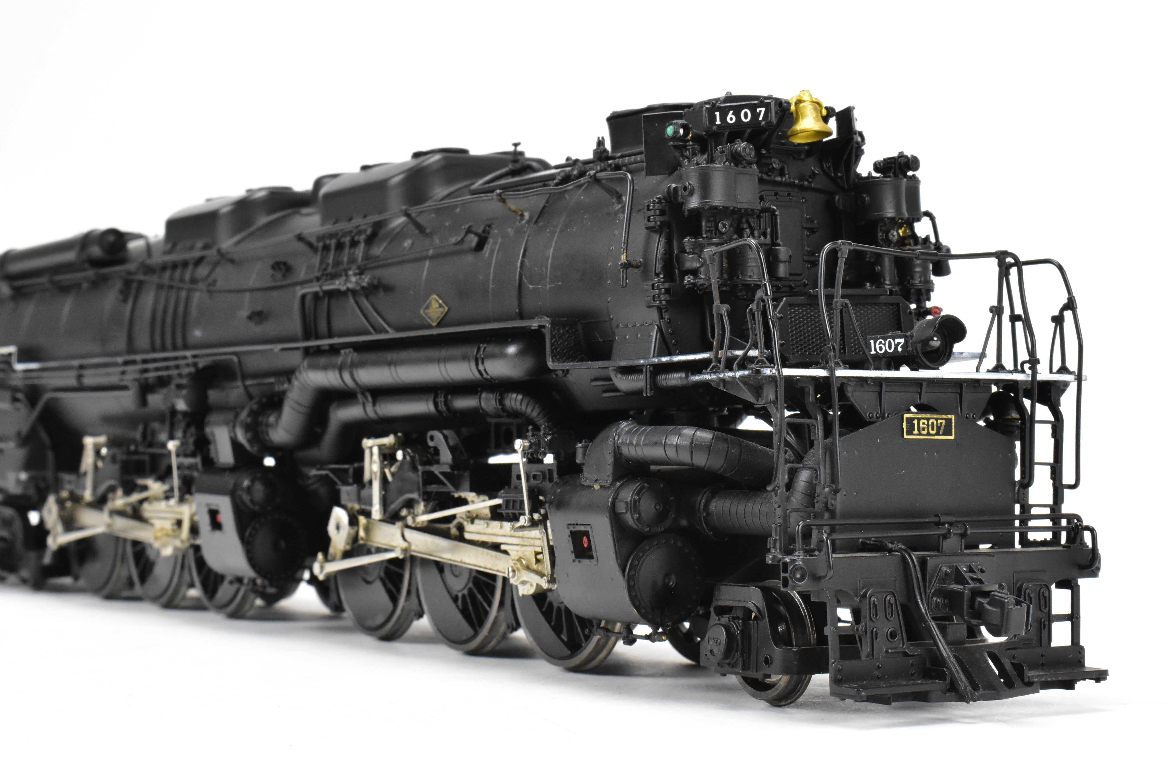O Scale Brass Model Train - Sunset Models 3rd Rail Division Chesapeake & Ohio Allegheny Class H8 2-6-6-6 2-Rail F/P Locomotive #1607