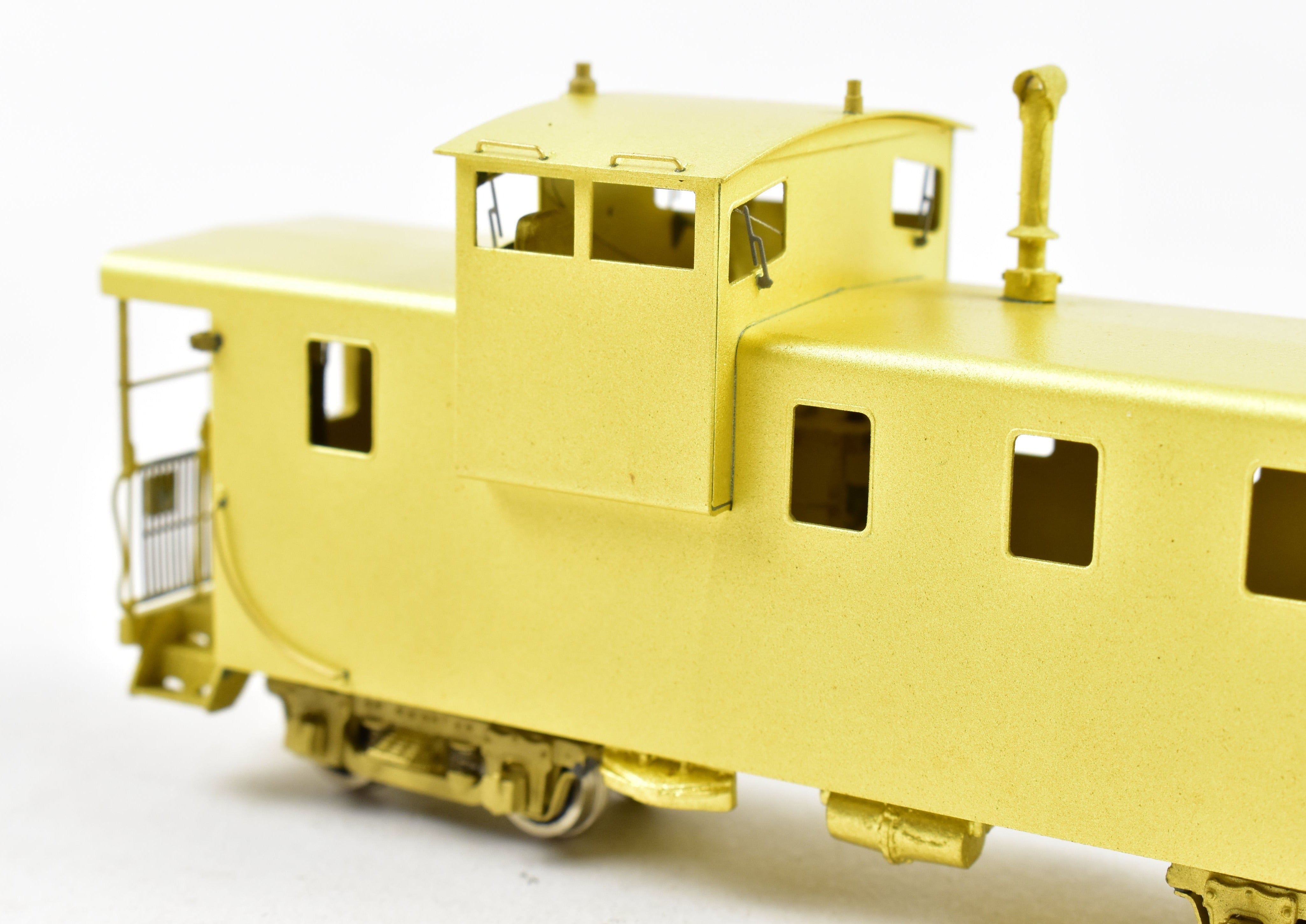HOn3 Scale Model Brass Precision Scale Co. White Pass & Yukon Railway Steel Caboose 901 - A Collectible Train Car