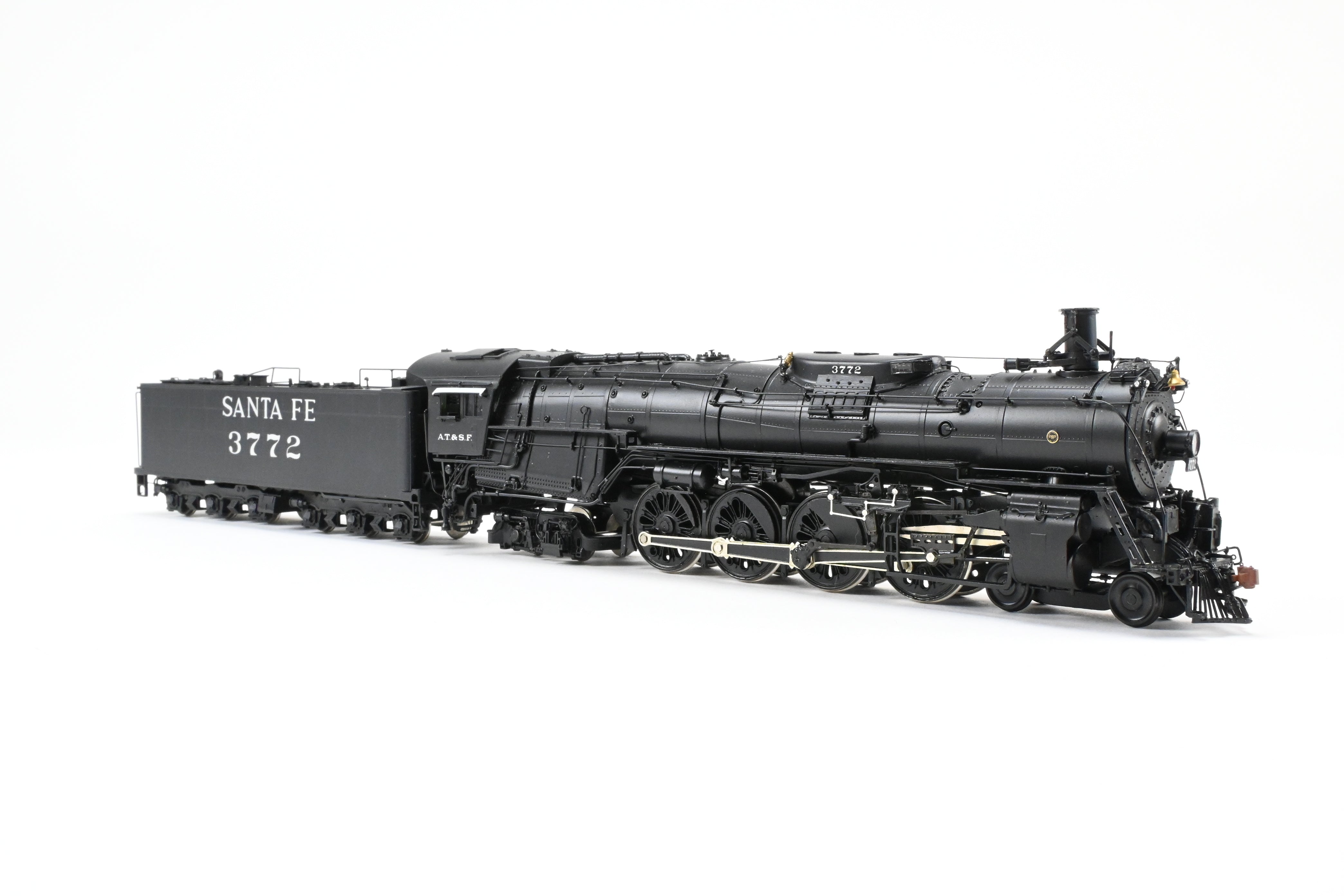 HO Brass Hallmark ATSF Santa Fe 3765 Class 4-8-4 Modernized FP Model #3772