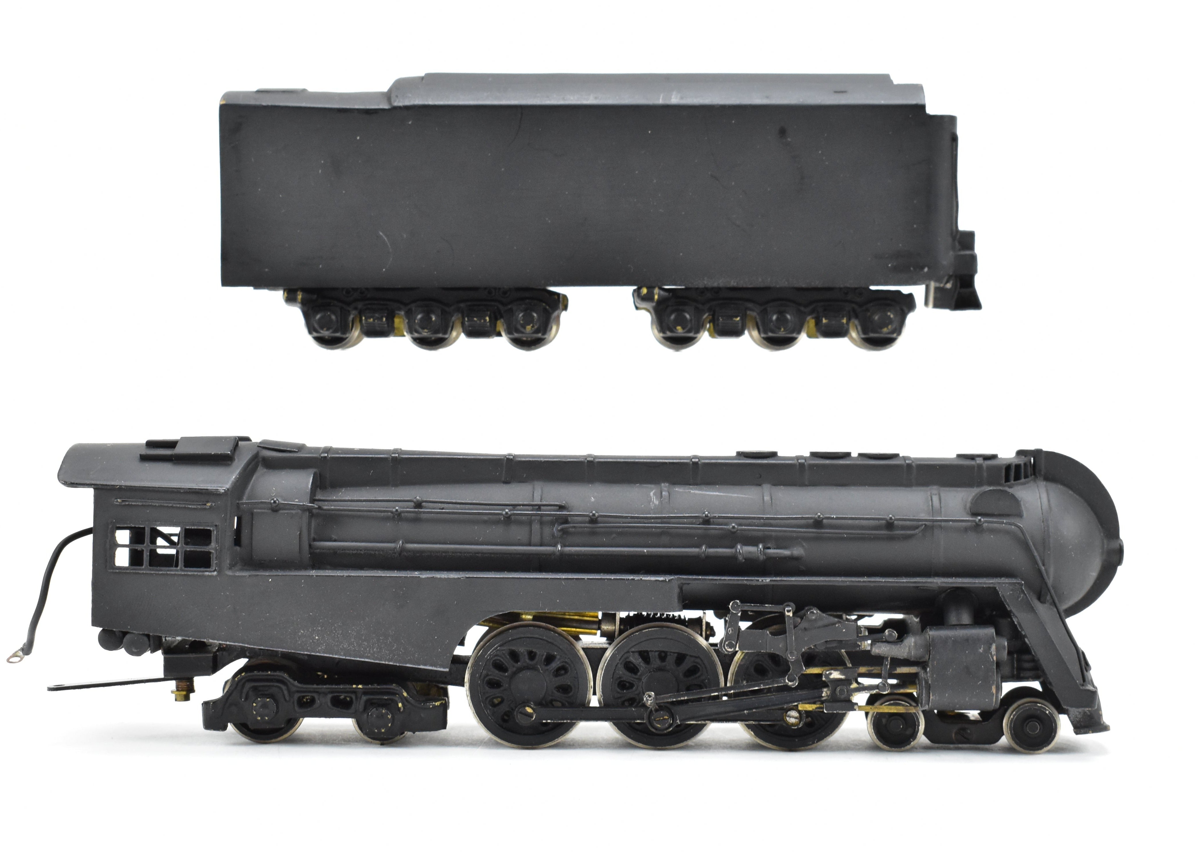 HO Brass International Model - New York Central J3a Hudson Streamlined Black Unlettered Model