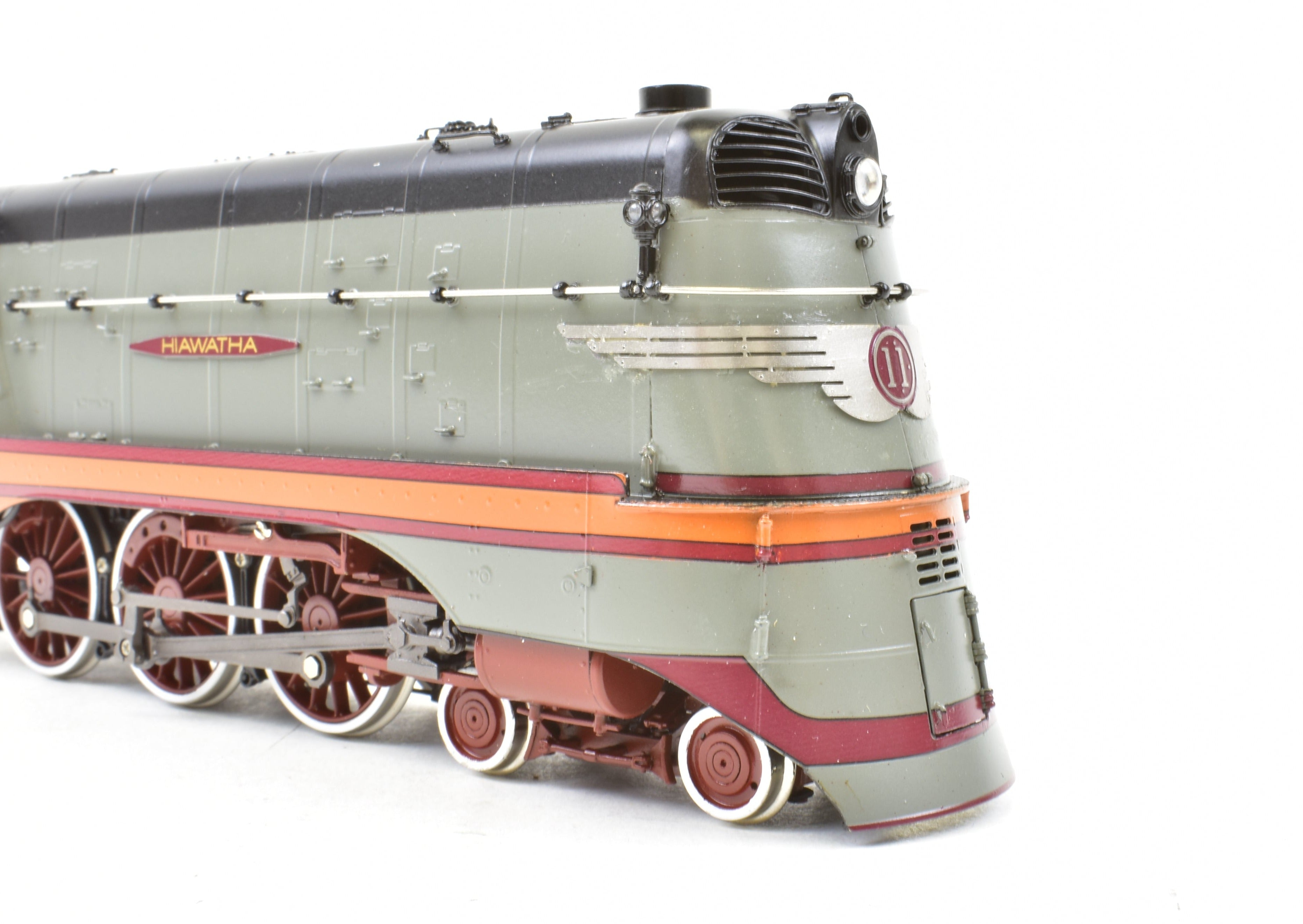 HO Scale Brass Precision Scale Co. Milwaukee Road 4-6-0 G-6PS Cut Skirt FP #11 Model
