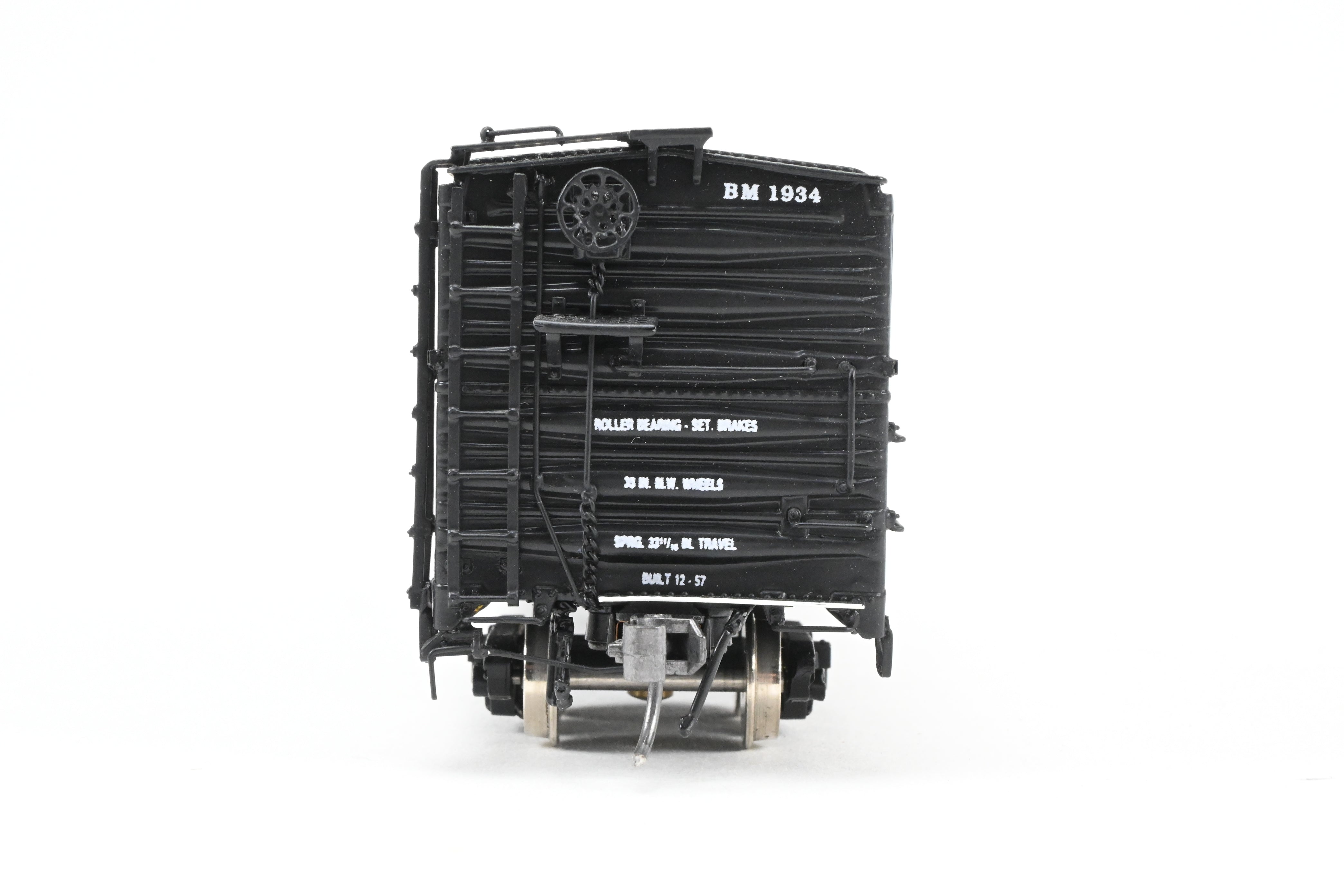 HO Scale Brass CIL - Challenger Imports Boston & Maine 52-Foot Steel Milk Center Plug Door Freight Car Model No. 1934