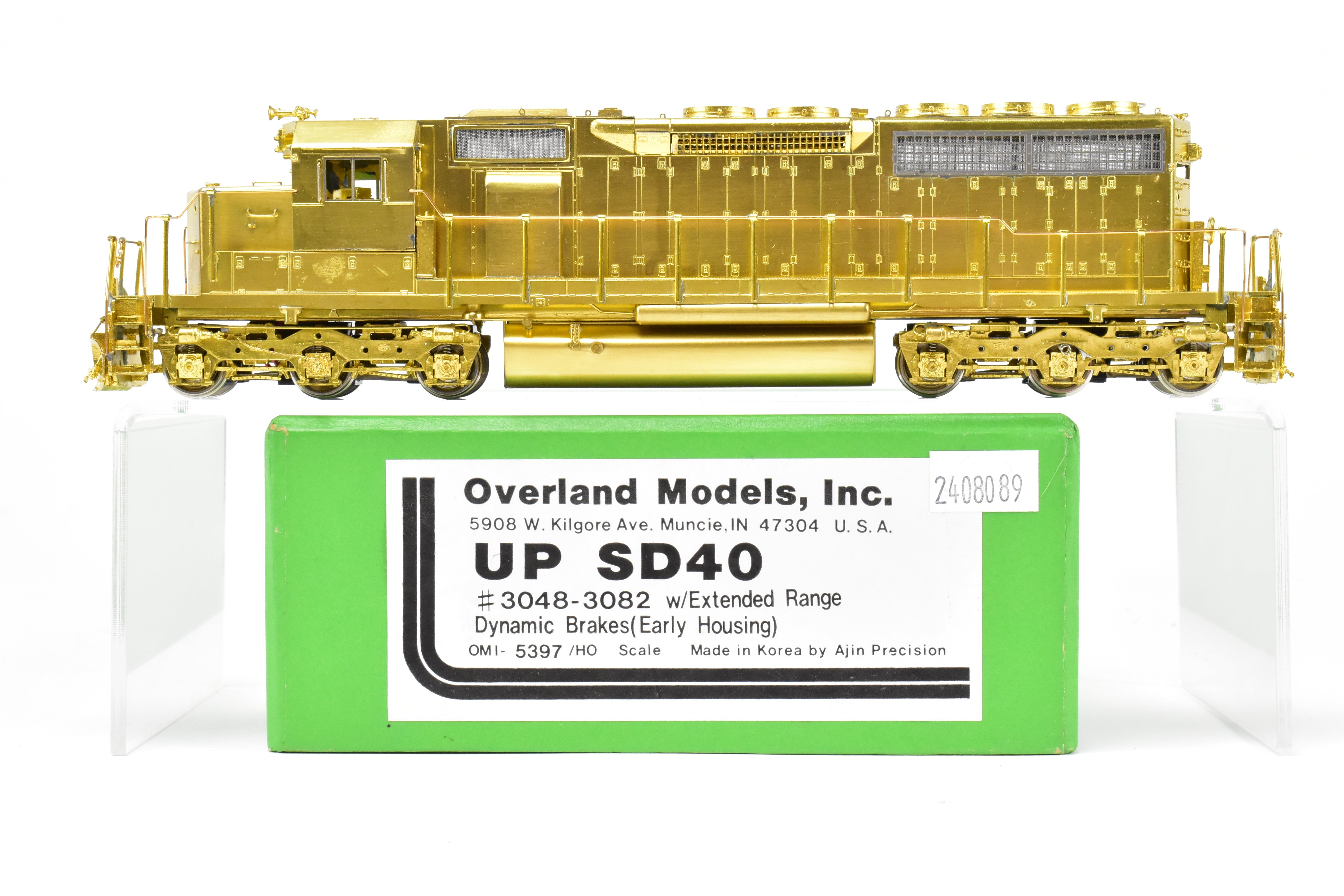 HO Brass OMI UP Union Pacific EMD SD40 3048 - 3082 w/ Early Housing Extended Range DB