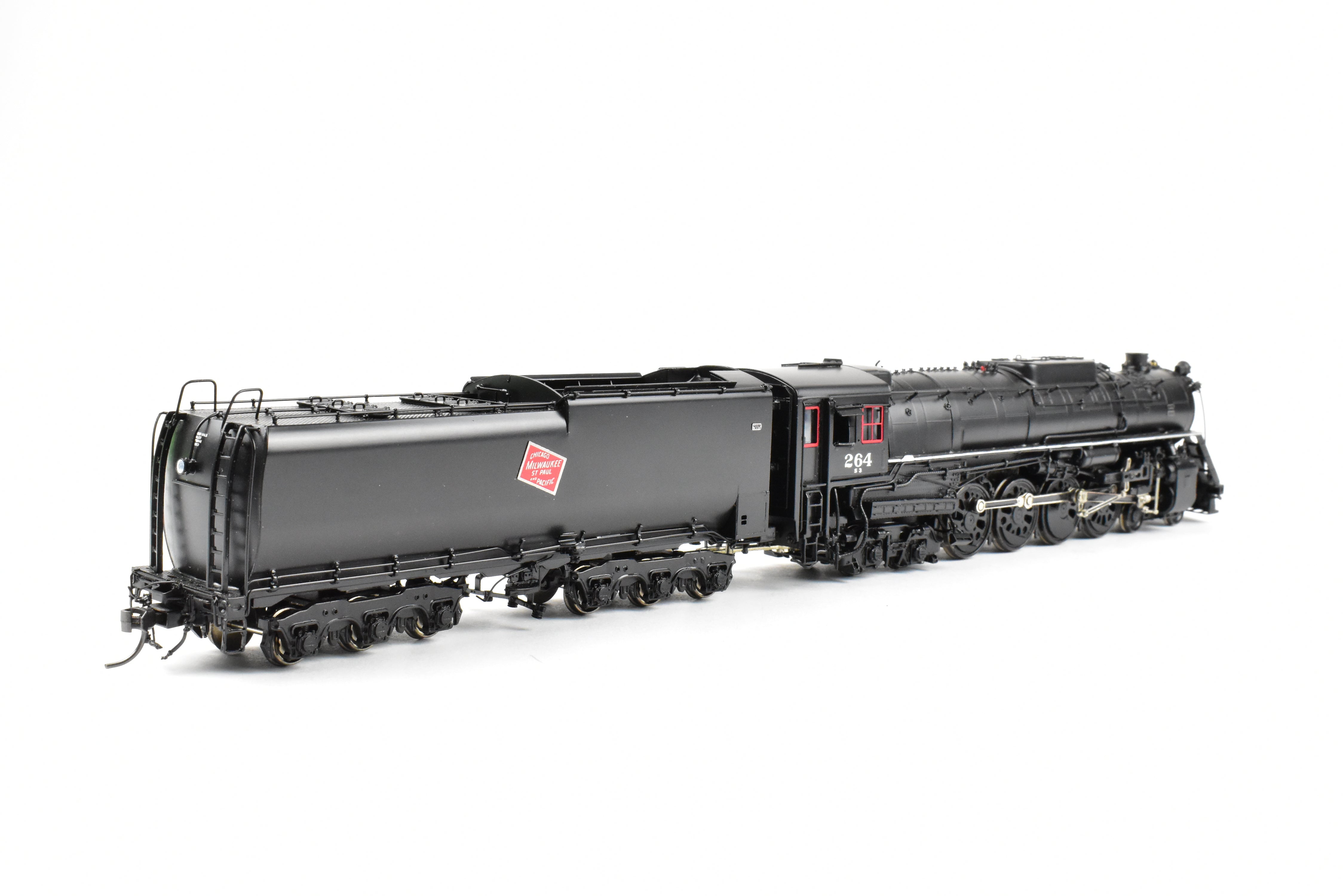 HO Brass OMI MILW S-3 4-8-4 Round Boiler Front FP No. 264 by Overland Models