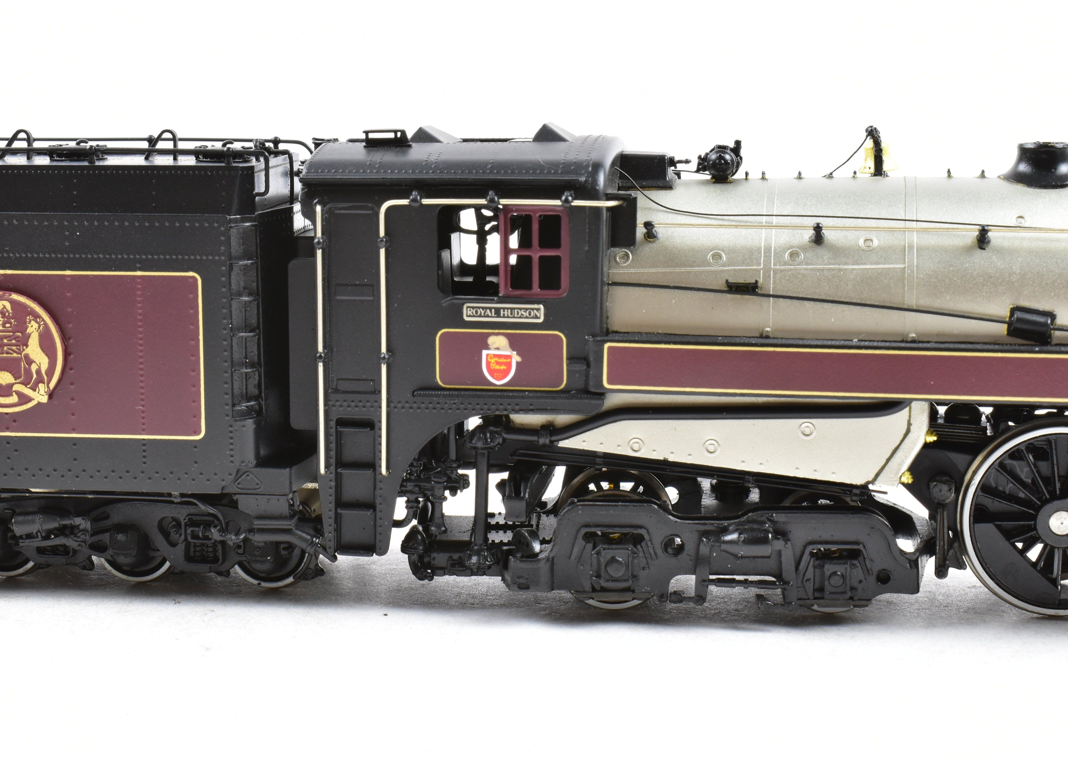 HO Scale Brass Van Hobbies British Columbia Railway 4-6-4 Class H1e Royal Hudson #2860