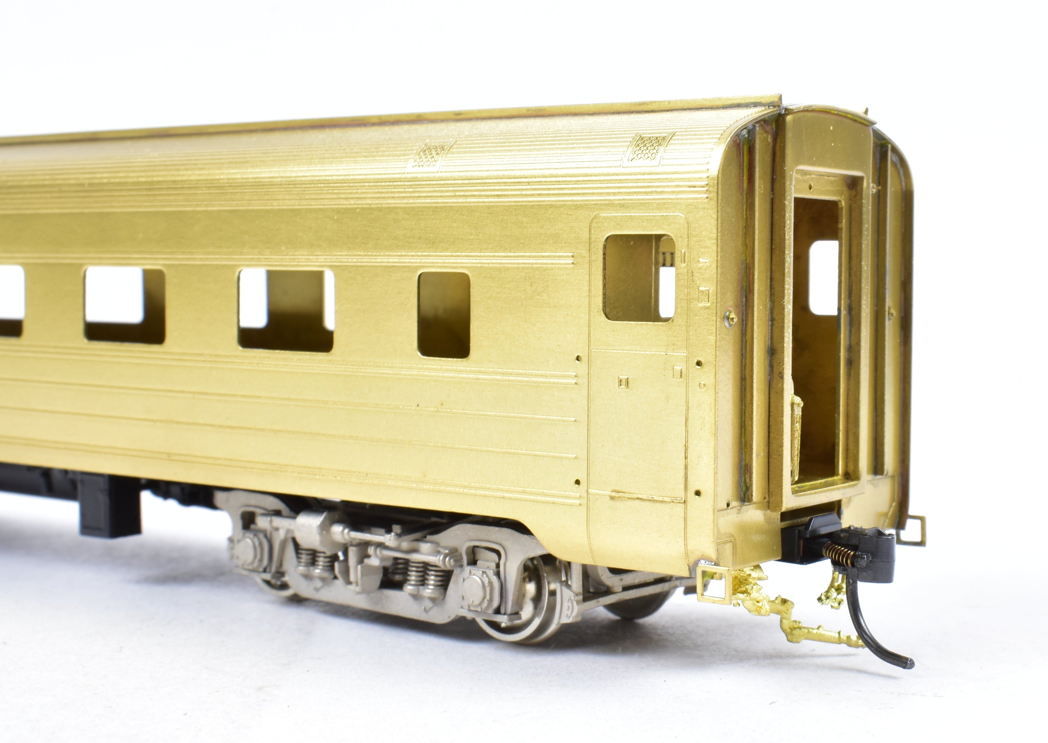 HO Scale Brass Missouri Pacific 10 Roomette - 6 Bedroom Sleeper Cars 610 - 615 by Cascade Models